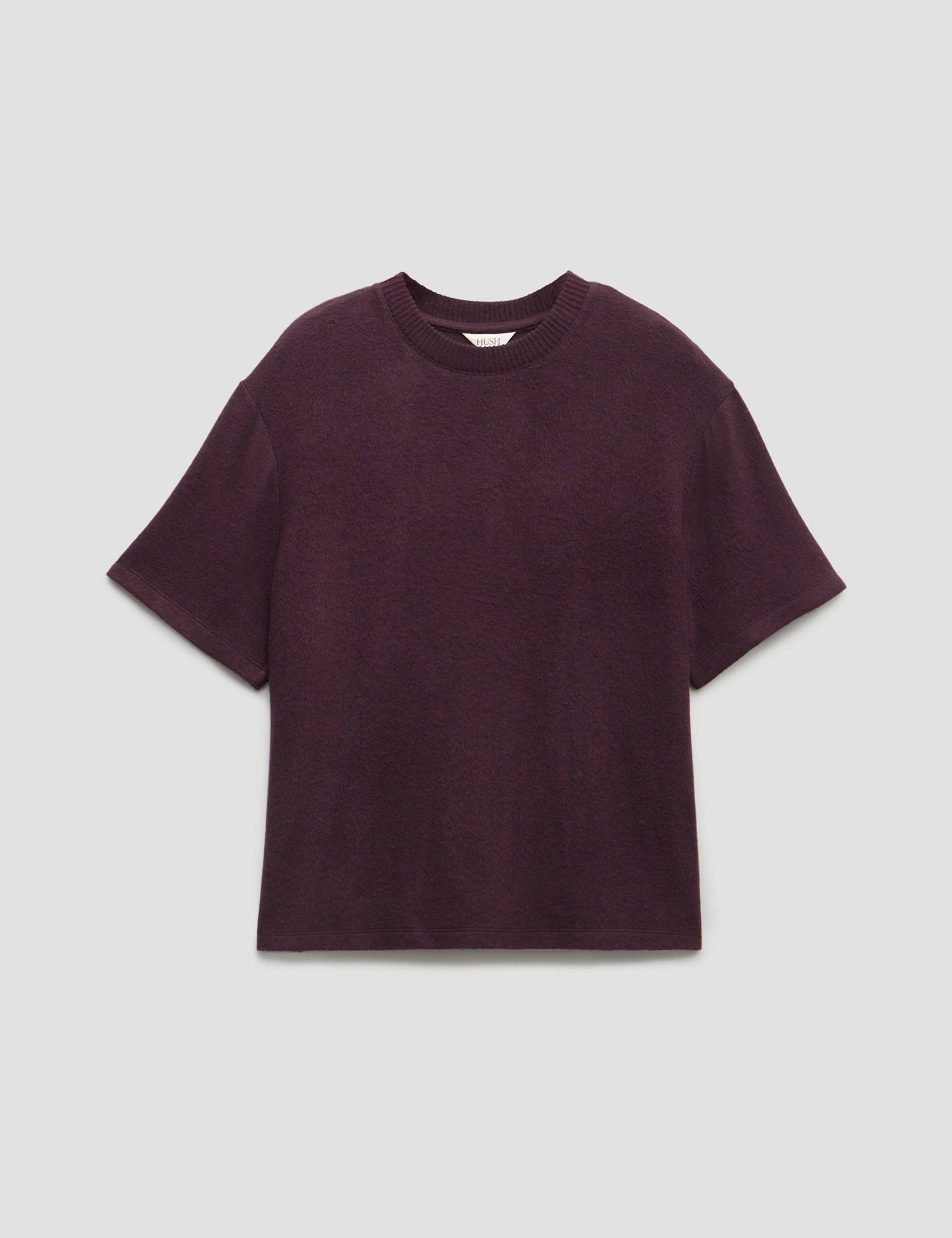 Supersoft Textured Crew Neck T-Shirt 2 of 6