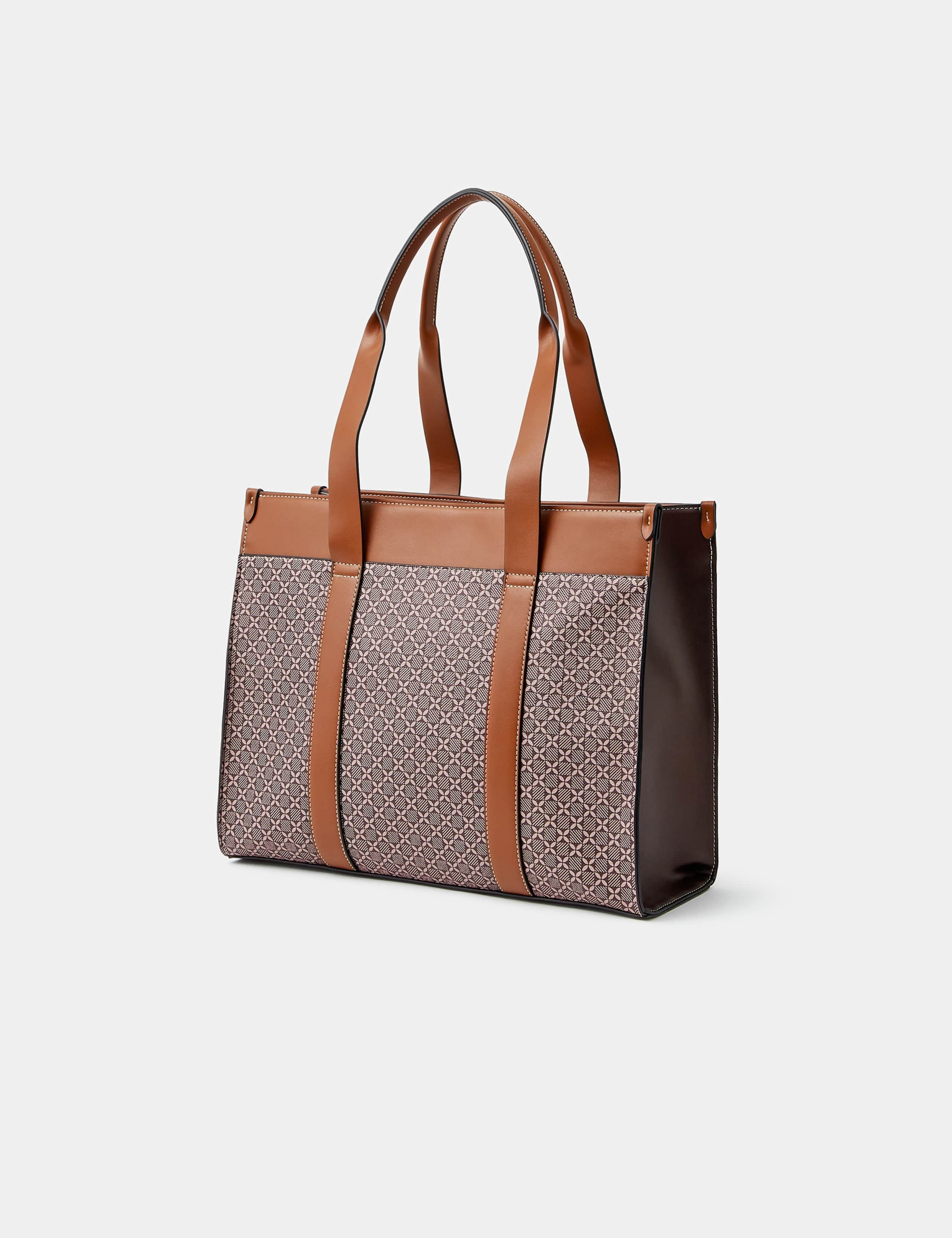 Geometric Print Shoulder Bag 3 of 5