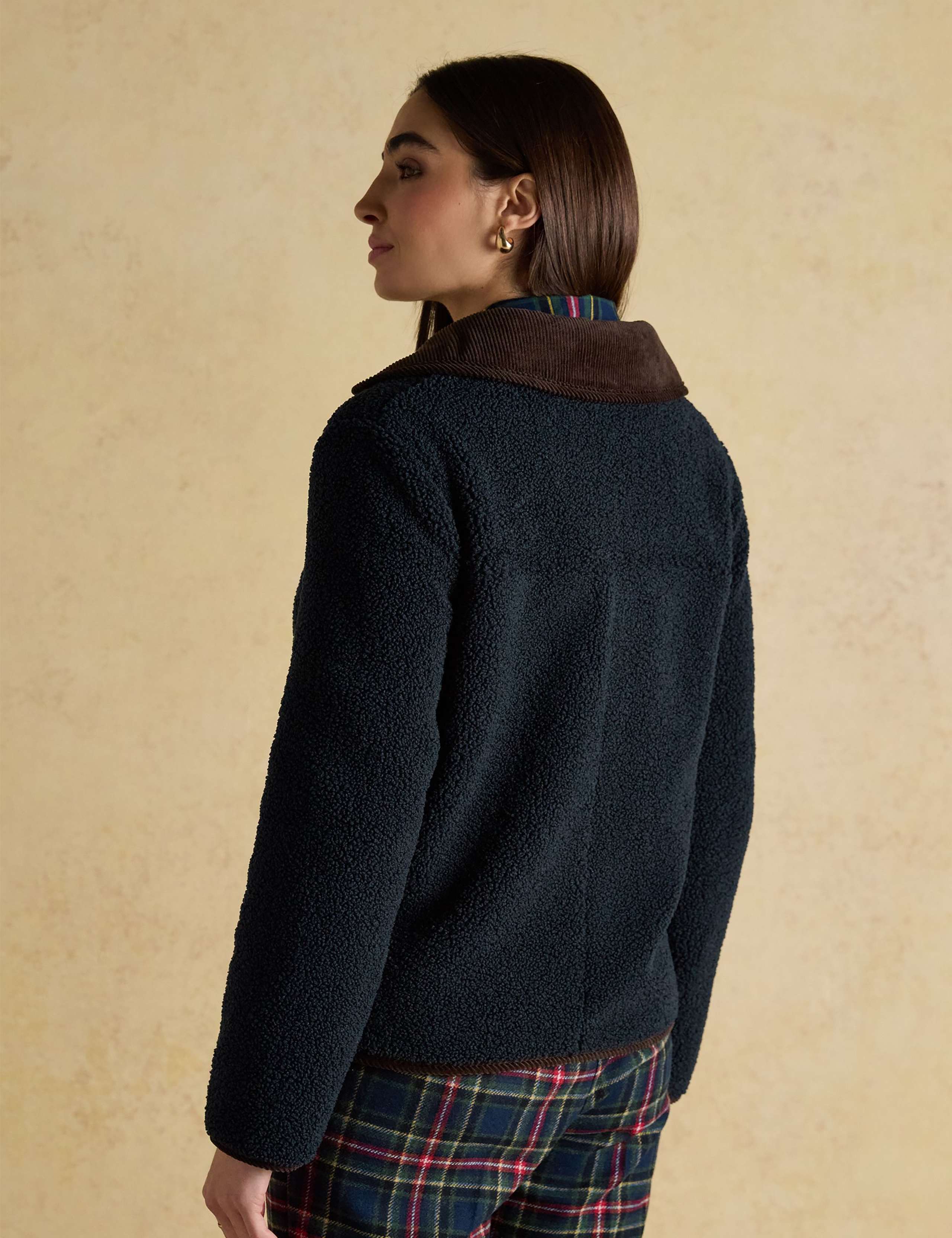 Fleece Collared Jacket 4 of 8