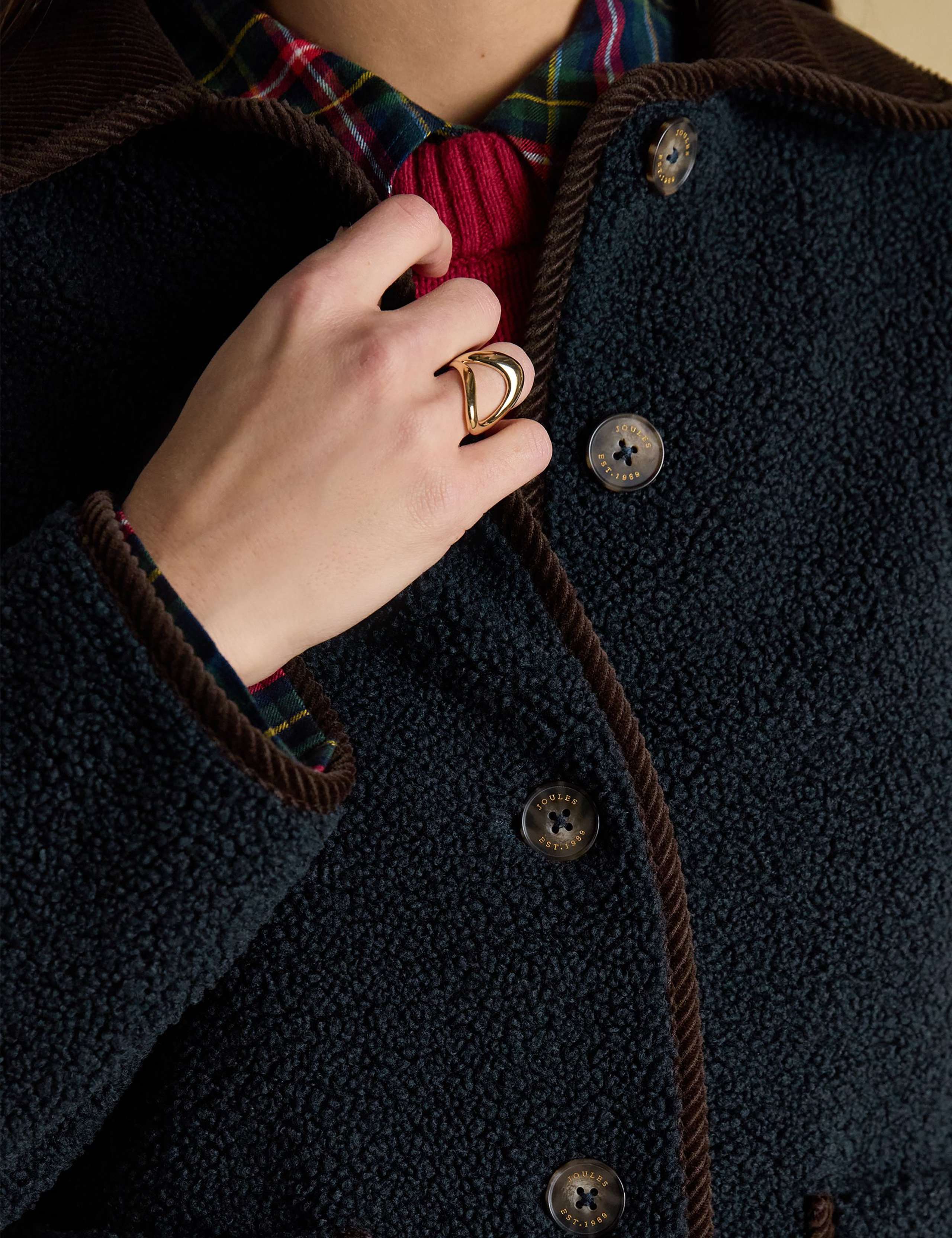Fleece Collared Jacket 8 of 8