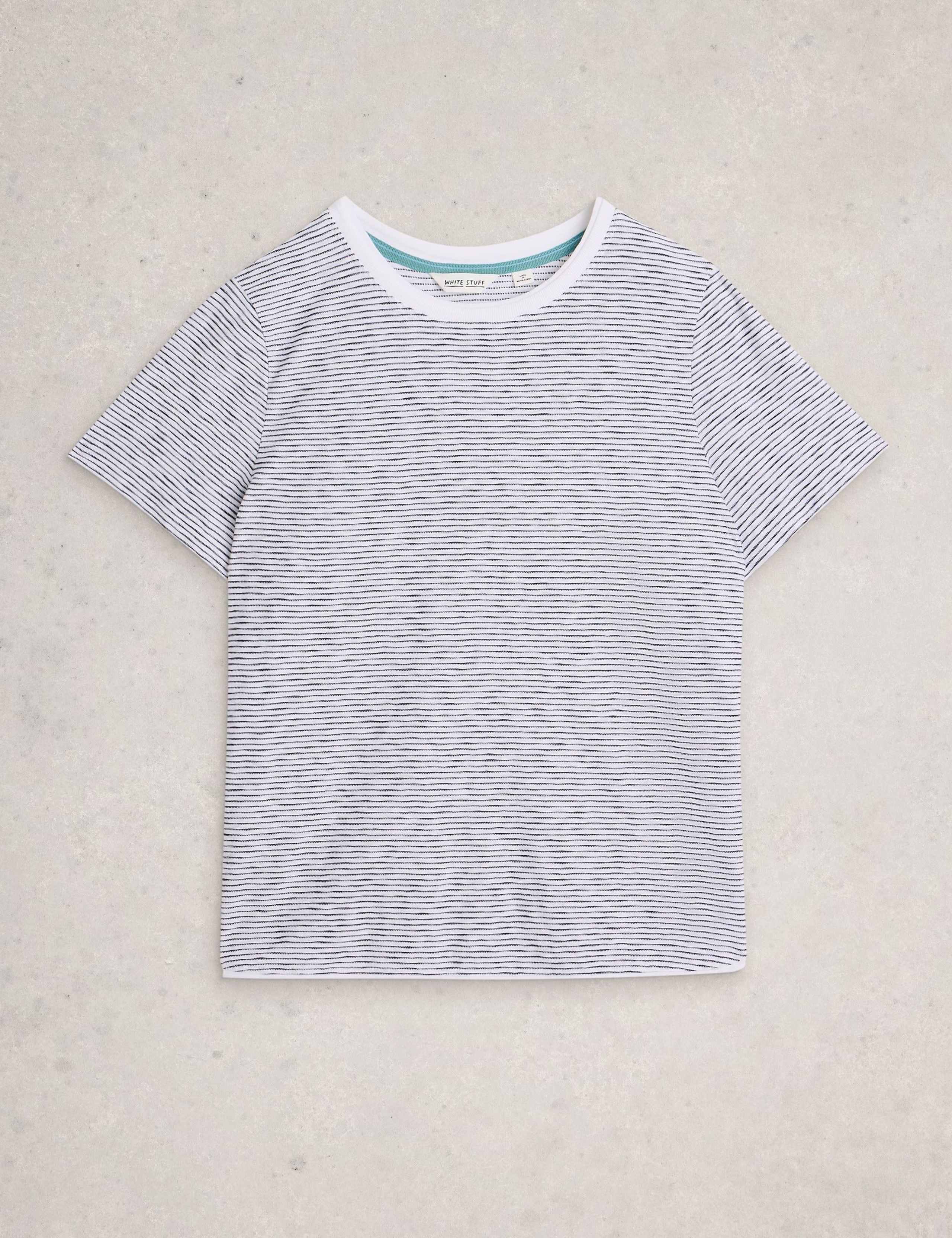 Pure Cotton Striped T-Shirt 2 of 6