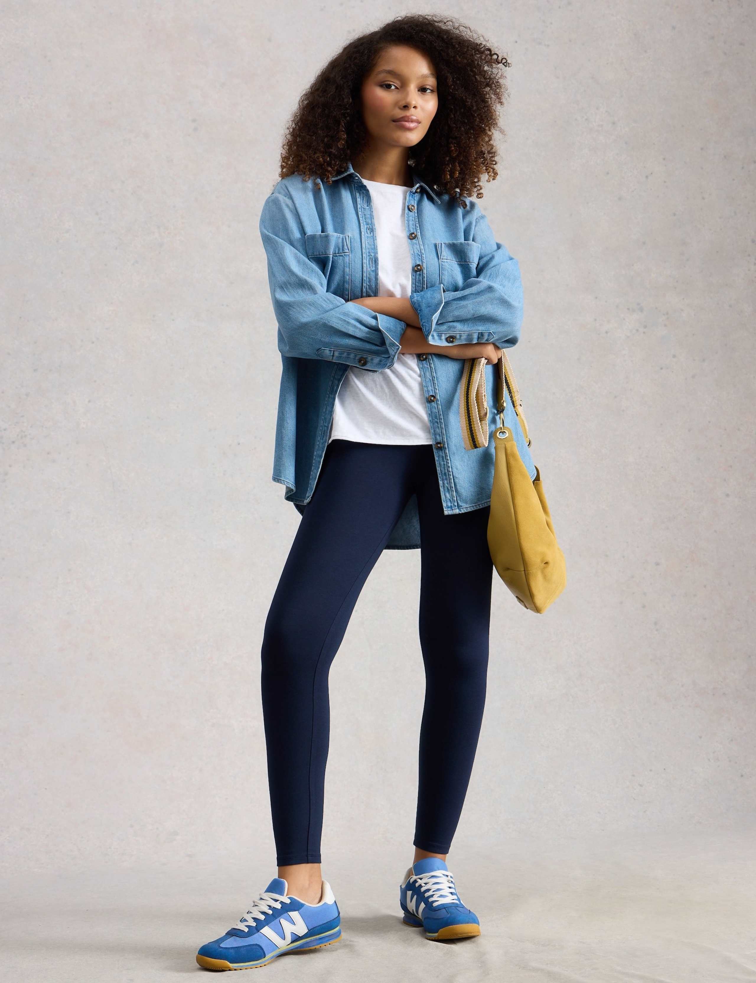 Cotton Blend Leggings 3 of 6