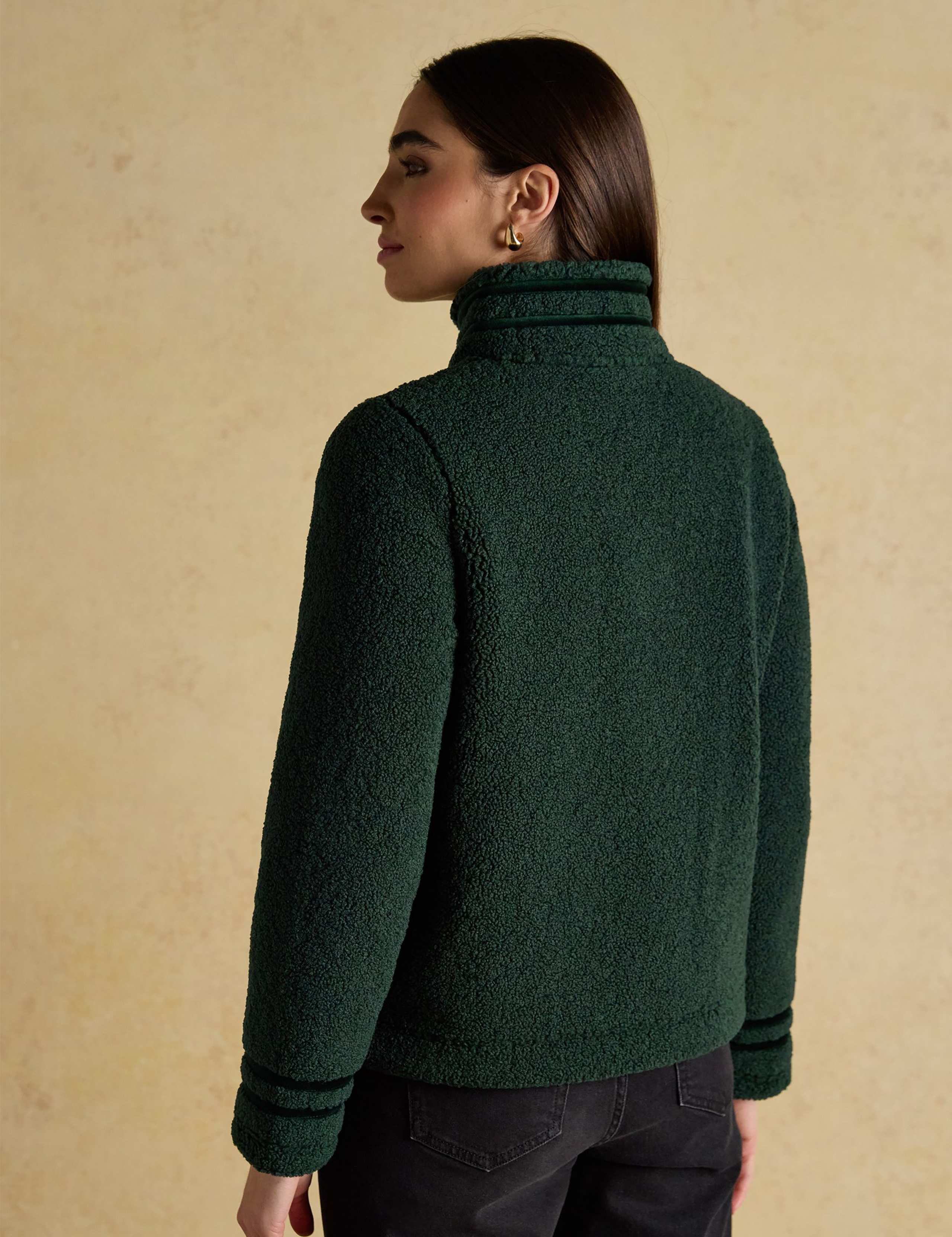 Funnel Neck Fleece Jacket 4 of 8