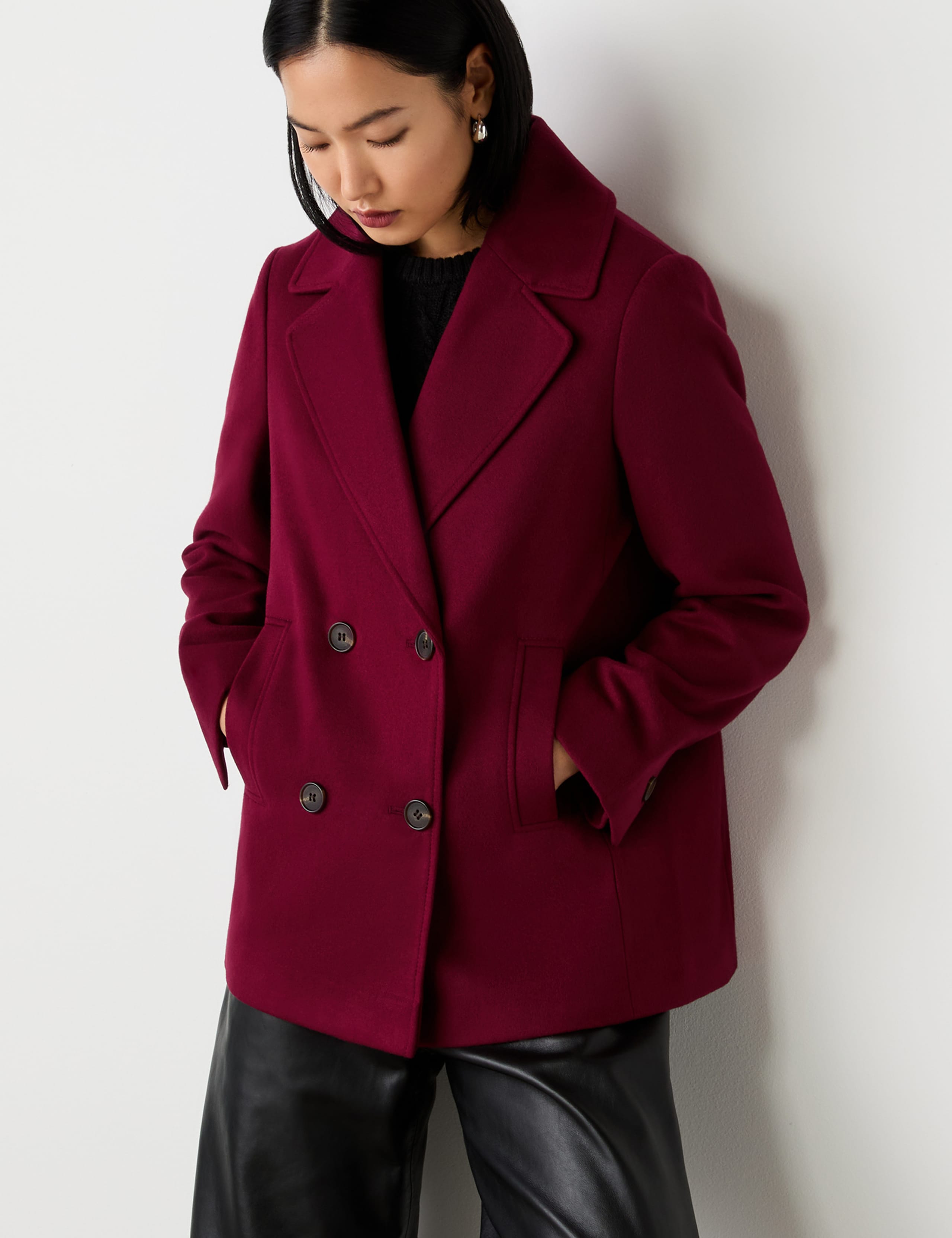 Double Breasted Pea Coat 5 of 5