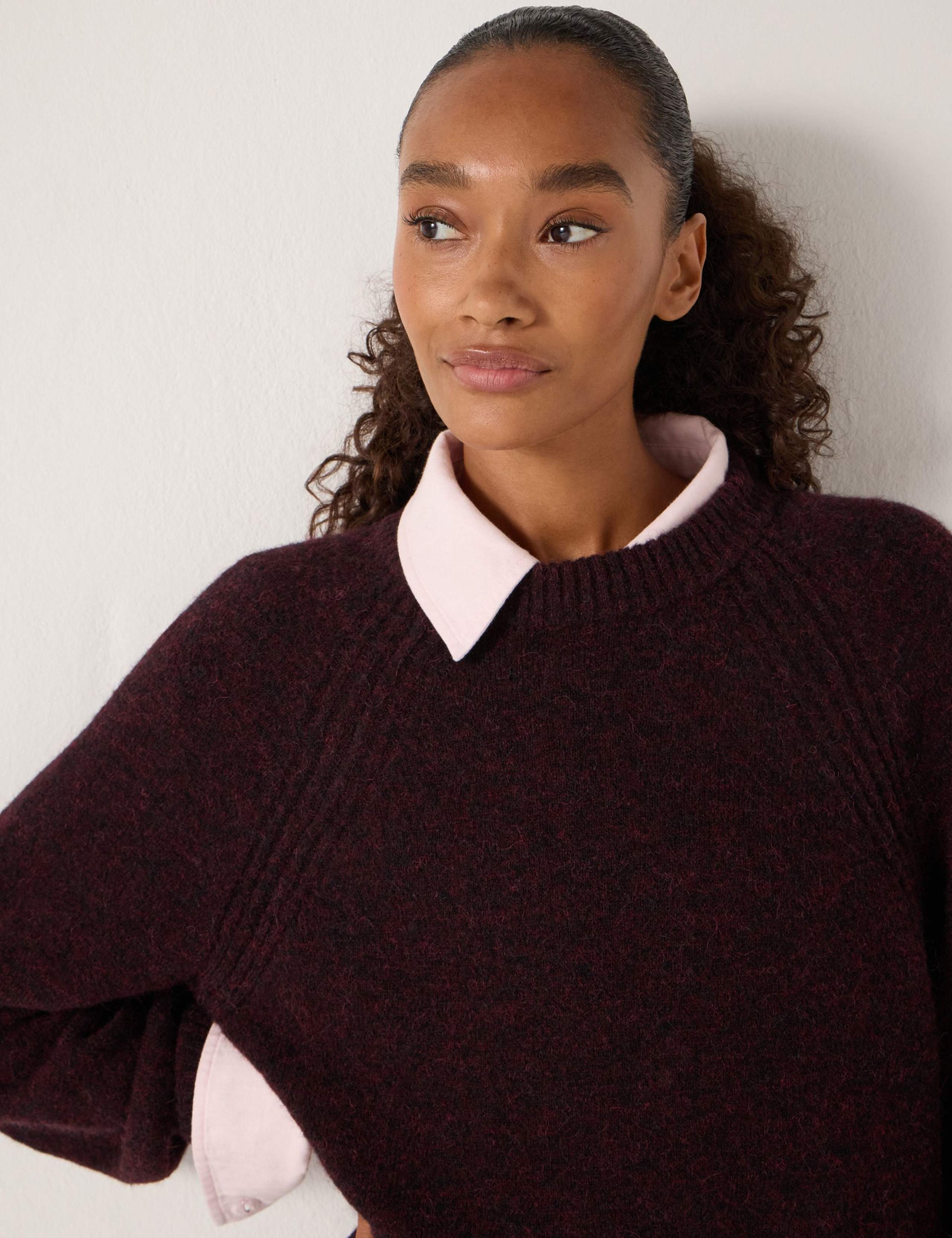 Alpaca Wool Blend Relaxed Jumper 5 of 5