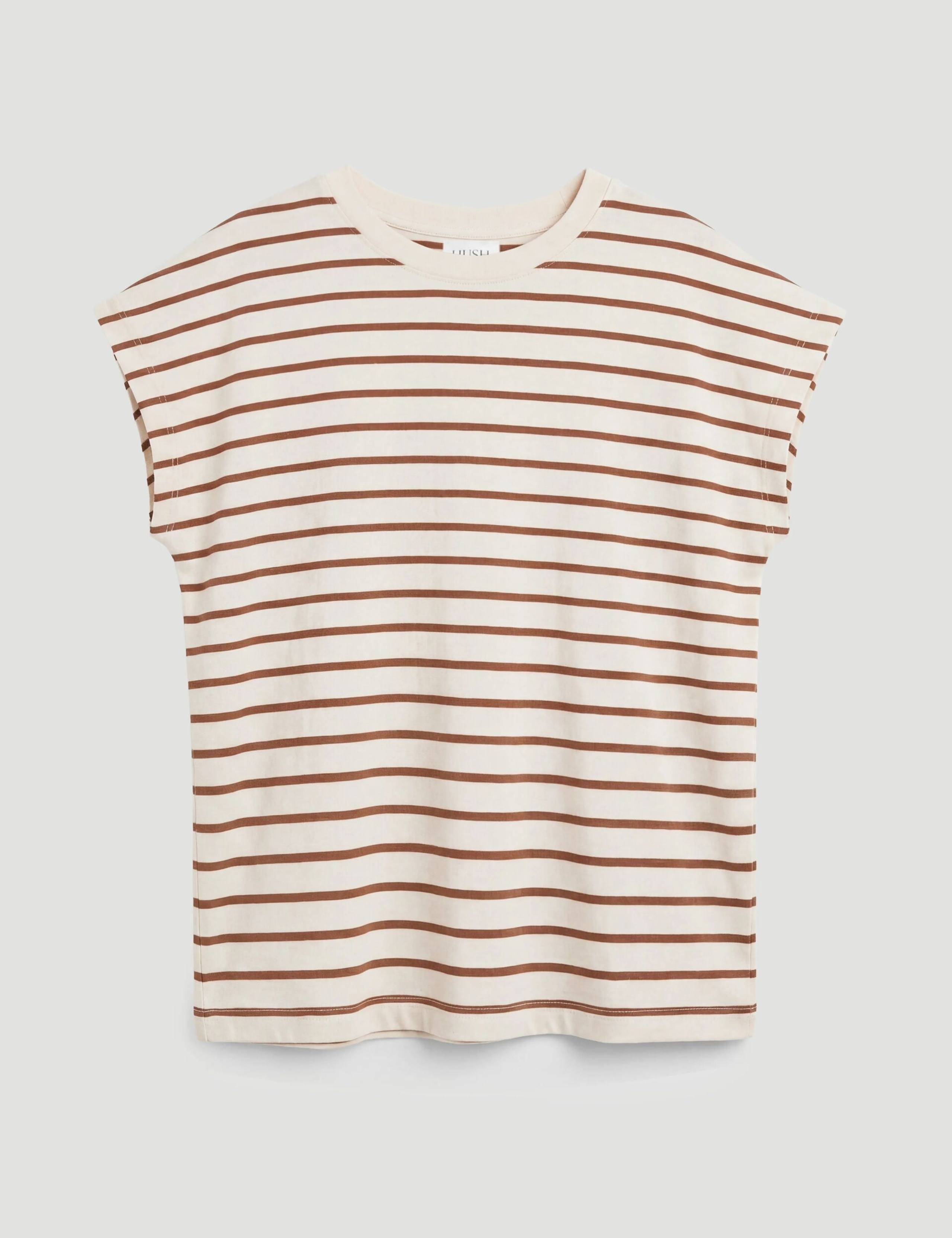 Pure Cotton Striped T-Shirt 2 of 5