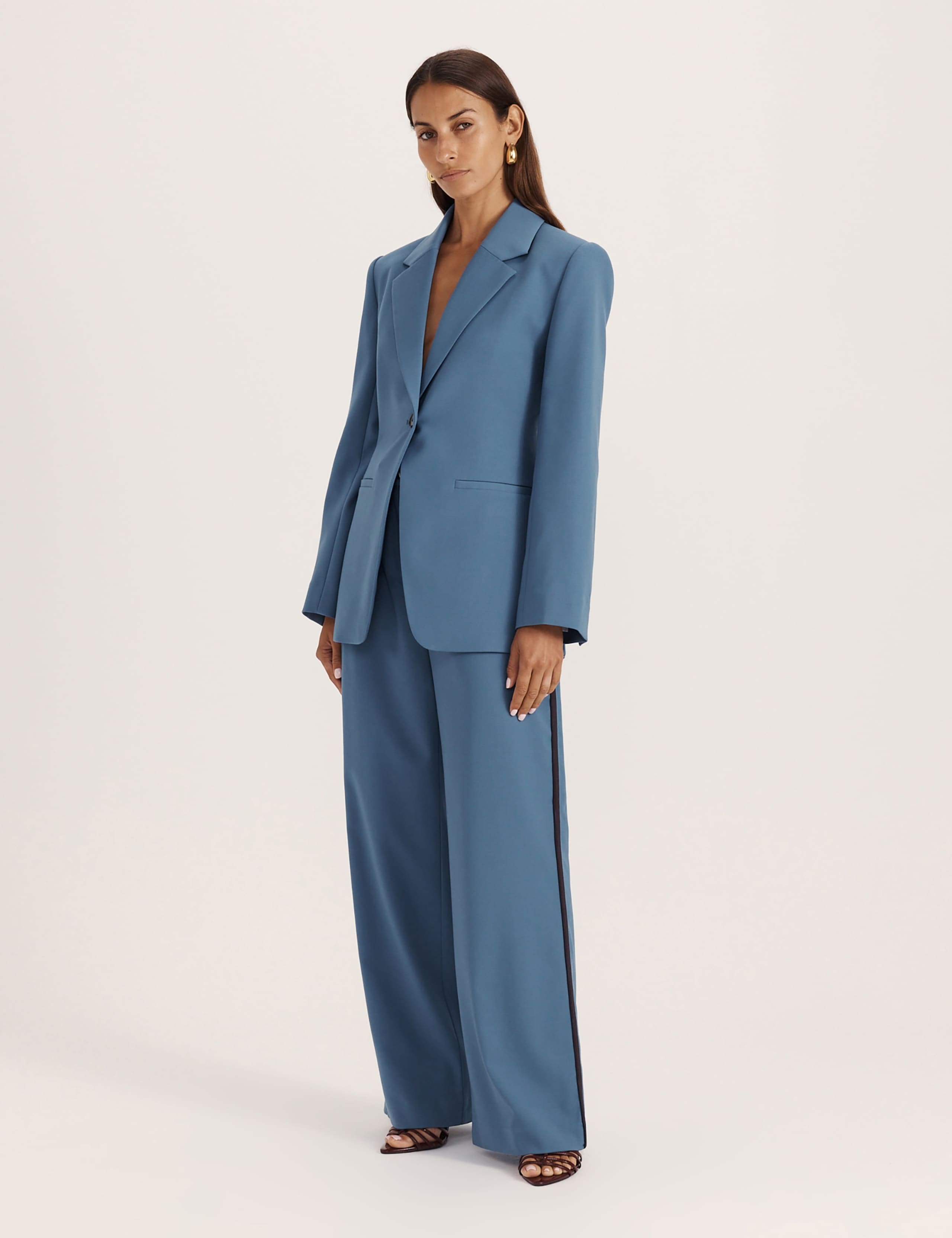 Wool Rich Contoured Single Breasted Blazer 3 of 6