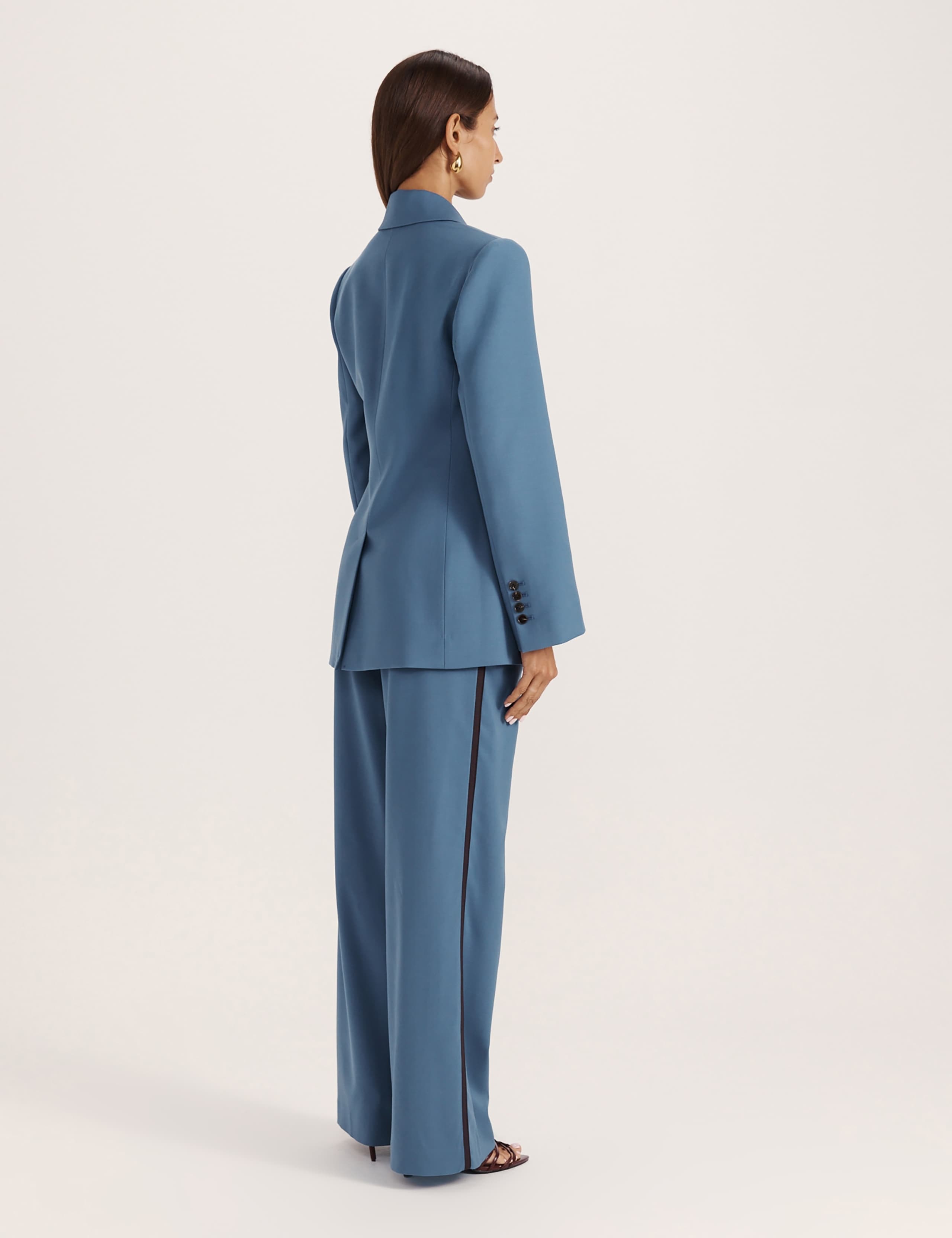 Wool Rich Contoured Single Breasted Blazer 5 of 6