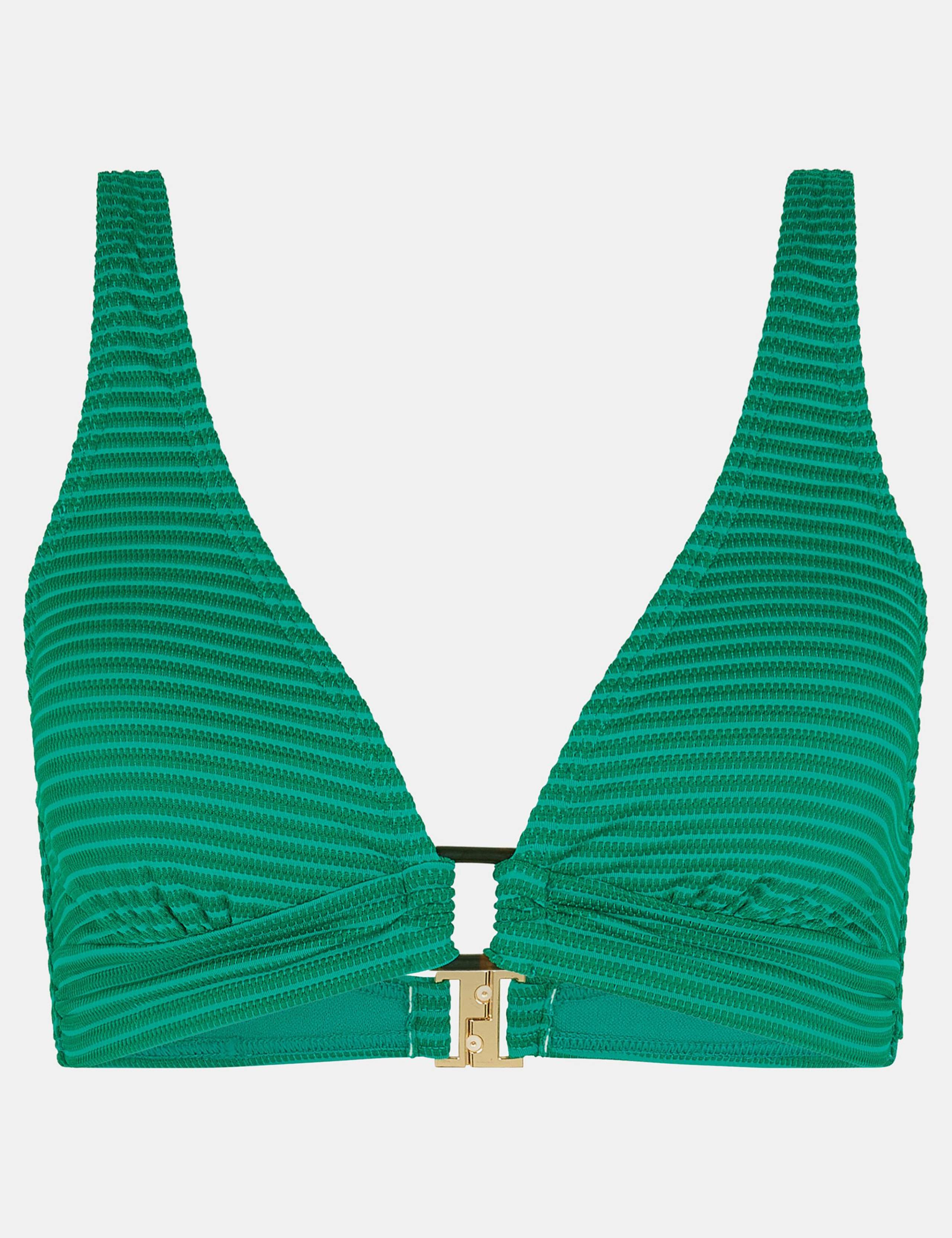 Striped Ring Detail Bikini Top 2 of 4