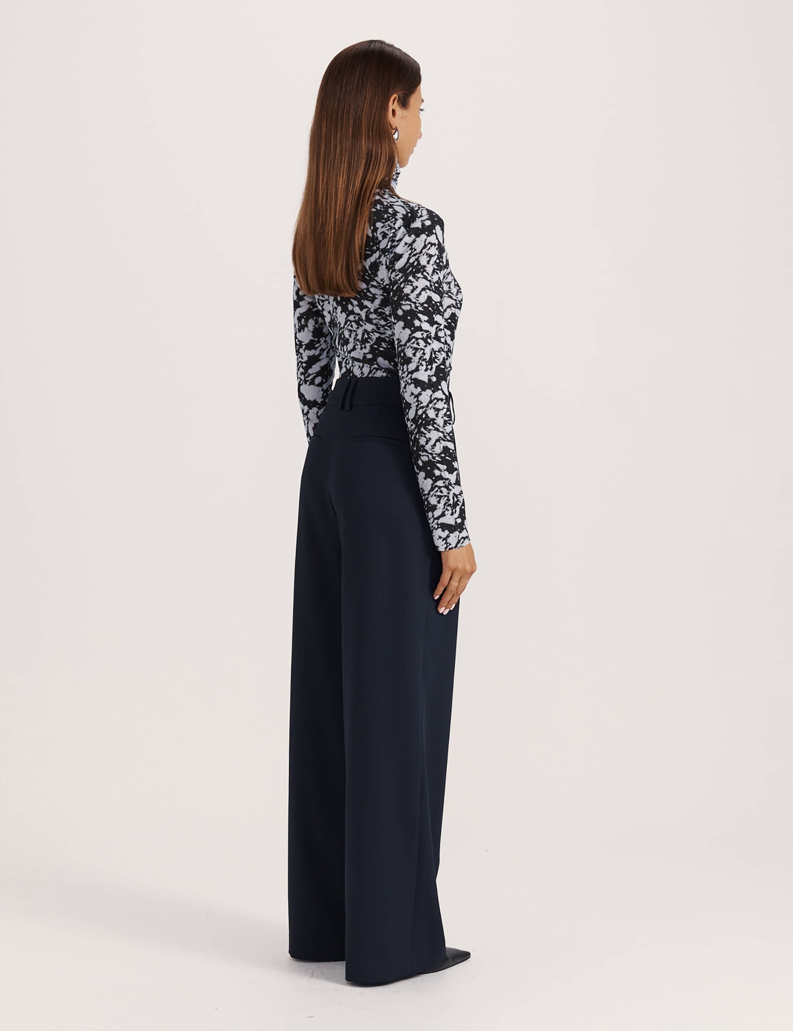 Tailored Wide Leg Trousers 6 of 6