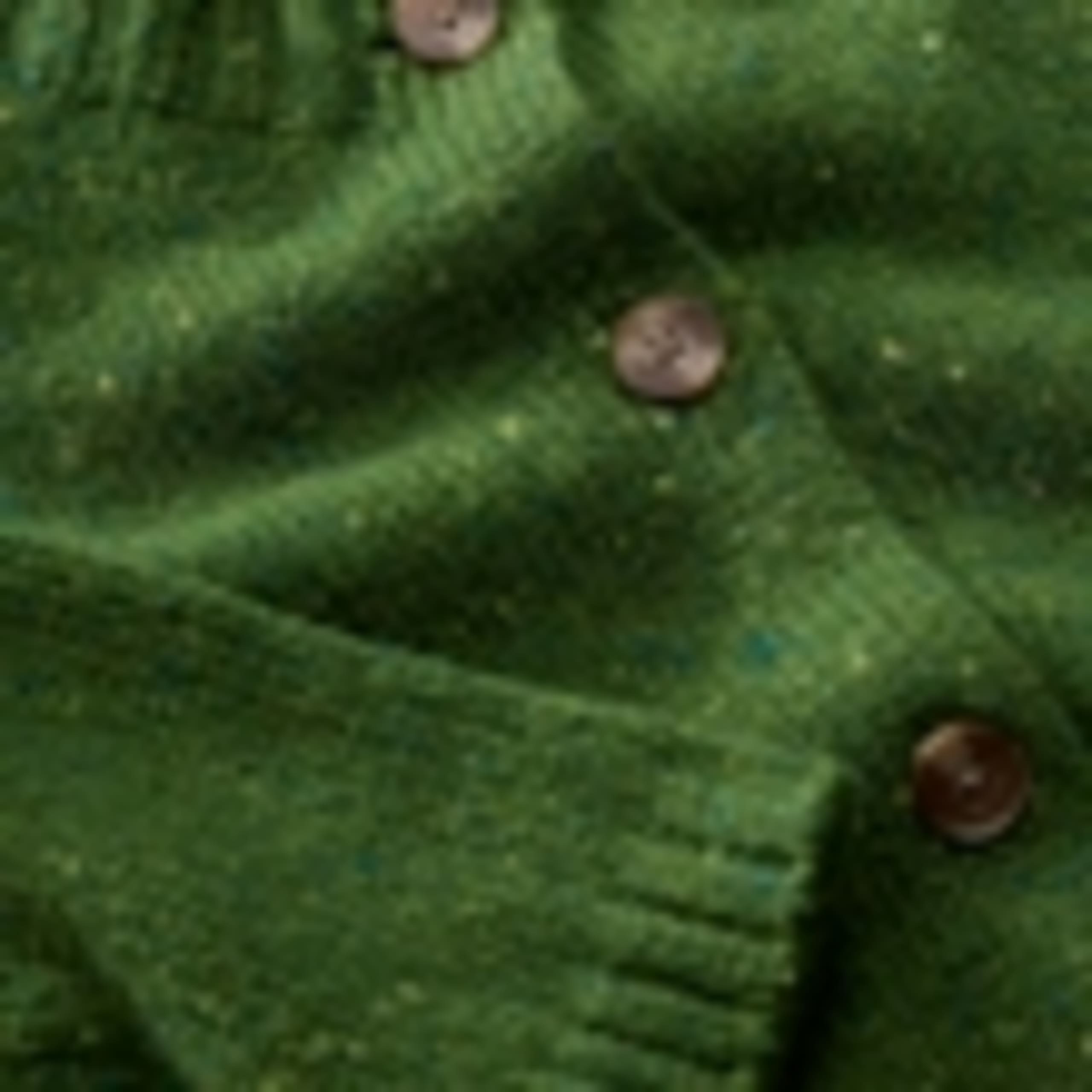 Merino Wool Rich Crew Neck Cardigan 5 of 5