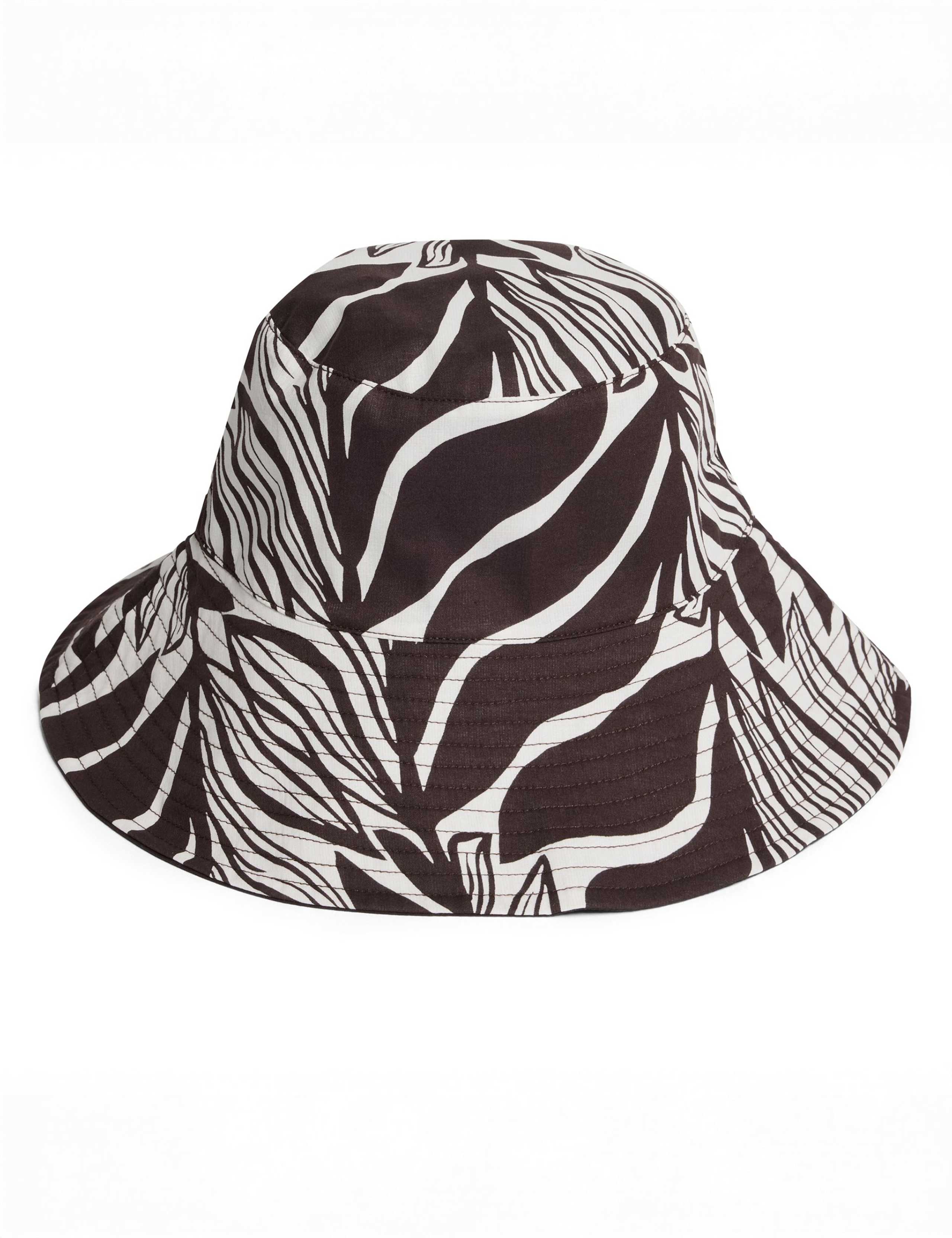 Pure Cotton Mono Palm Bucket Hat 2 of 3