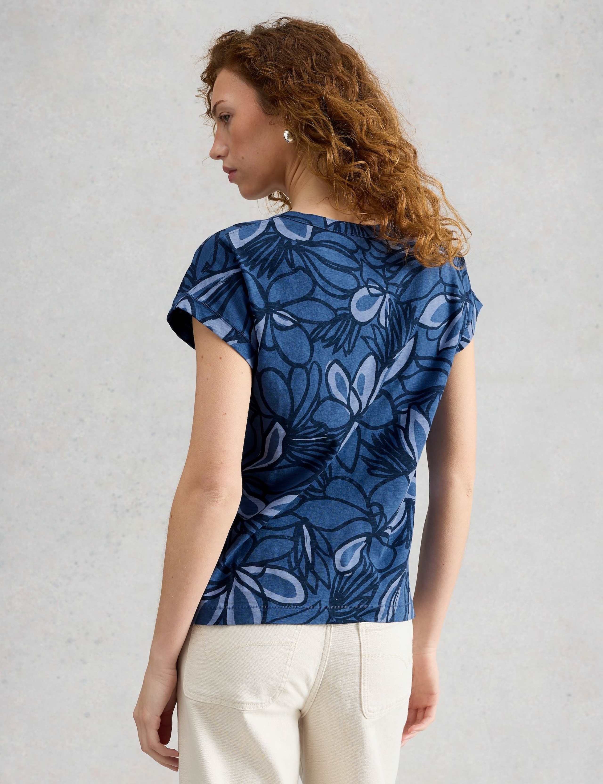 Pure Cotton Floral T-Shirt 6 of 6