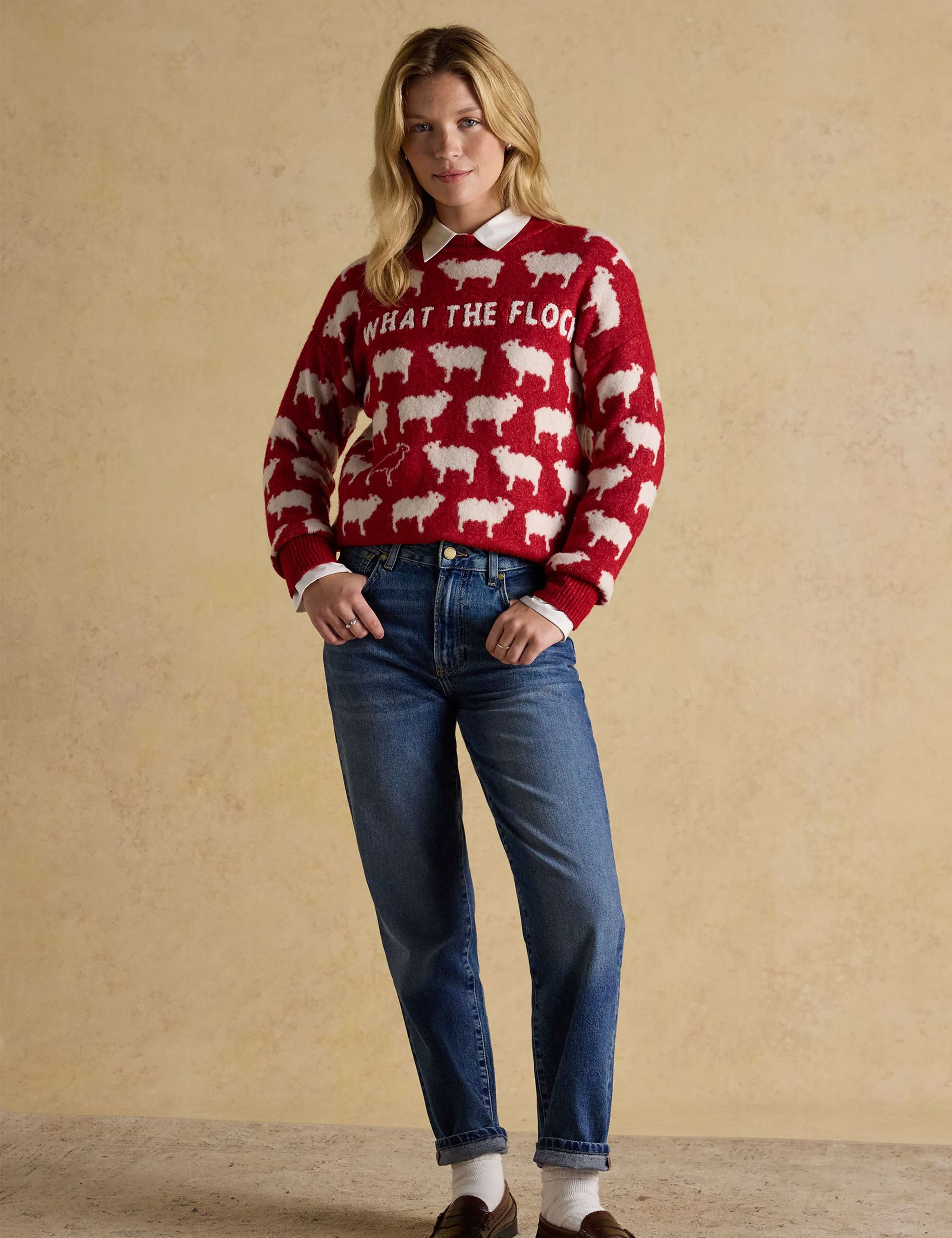 Animal Print Crew Neck Jumper 3 of 7