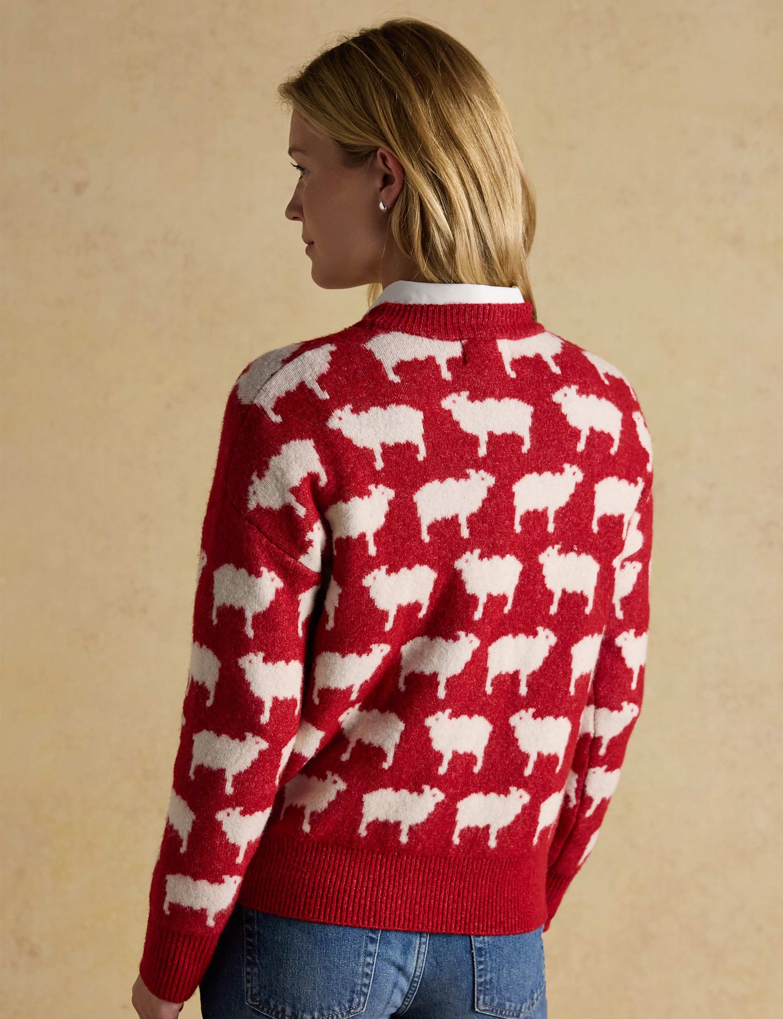 Animal Print Crew Neck Jumper 5 of 7