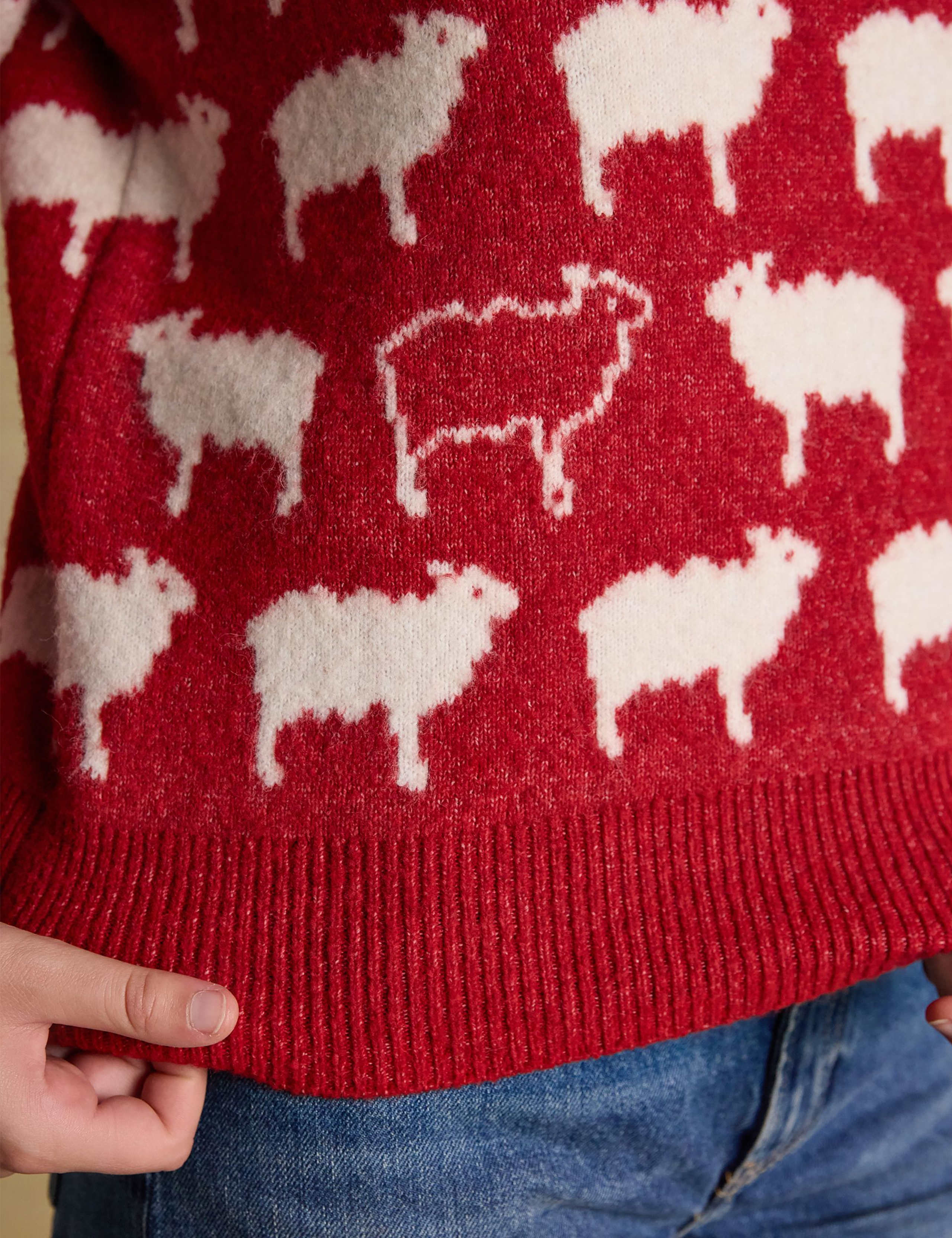 Animal Print Crew Neck Jumper 7 of 7