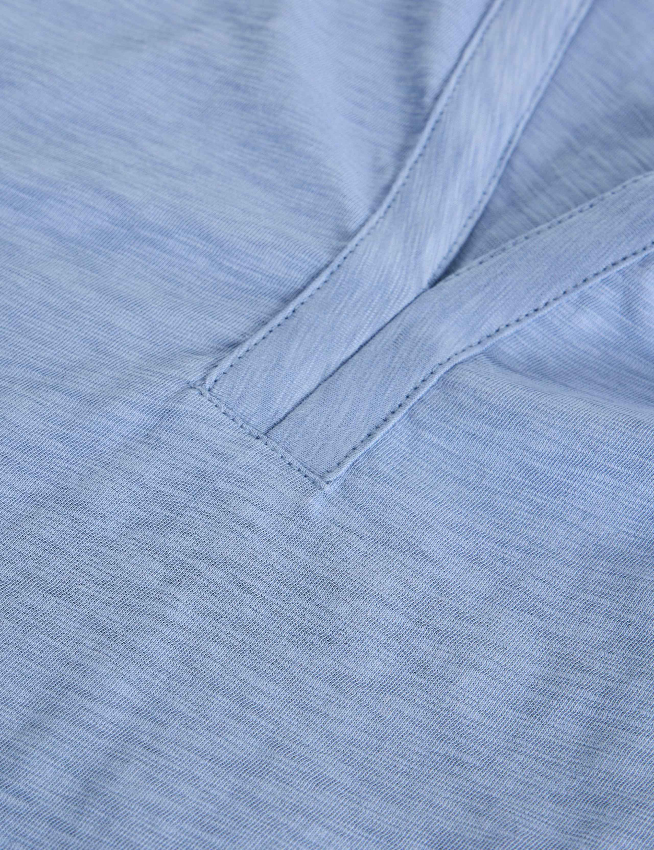 Pure Cotton Nina Notch Neck T-Shirt 6 of 6