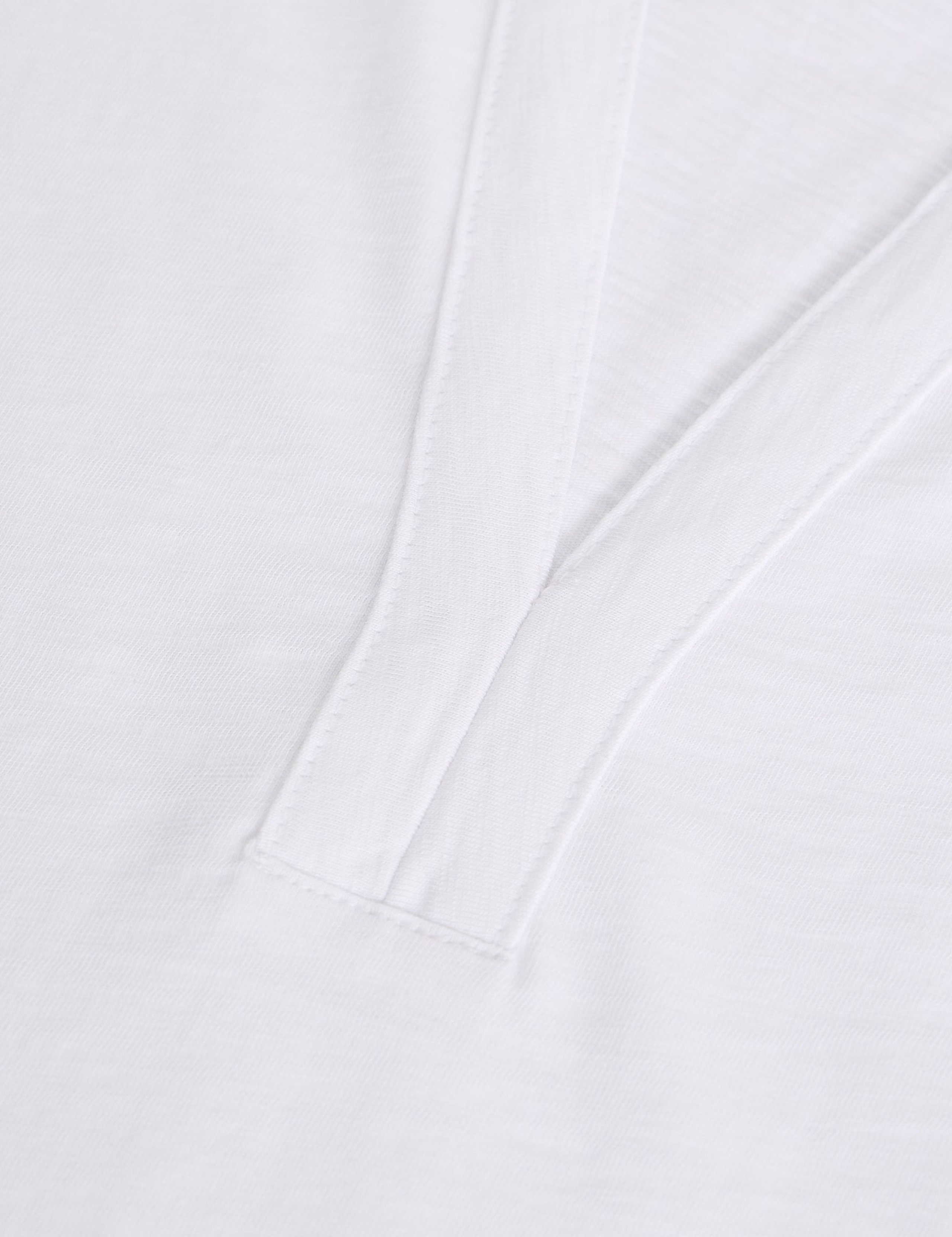 Pure Cotton Nina Notch Neck T-Shirt 4 of 6