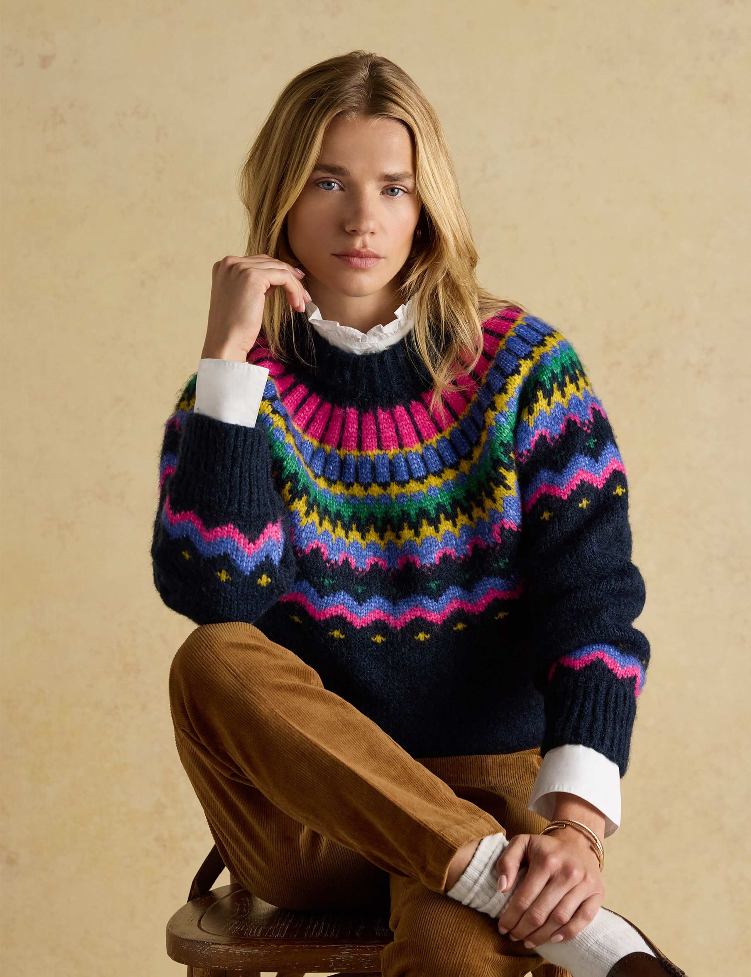 Fair Isle Jumper with Wool 3 of 8