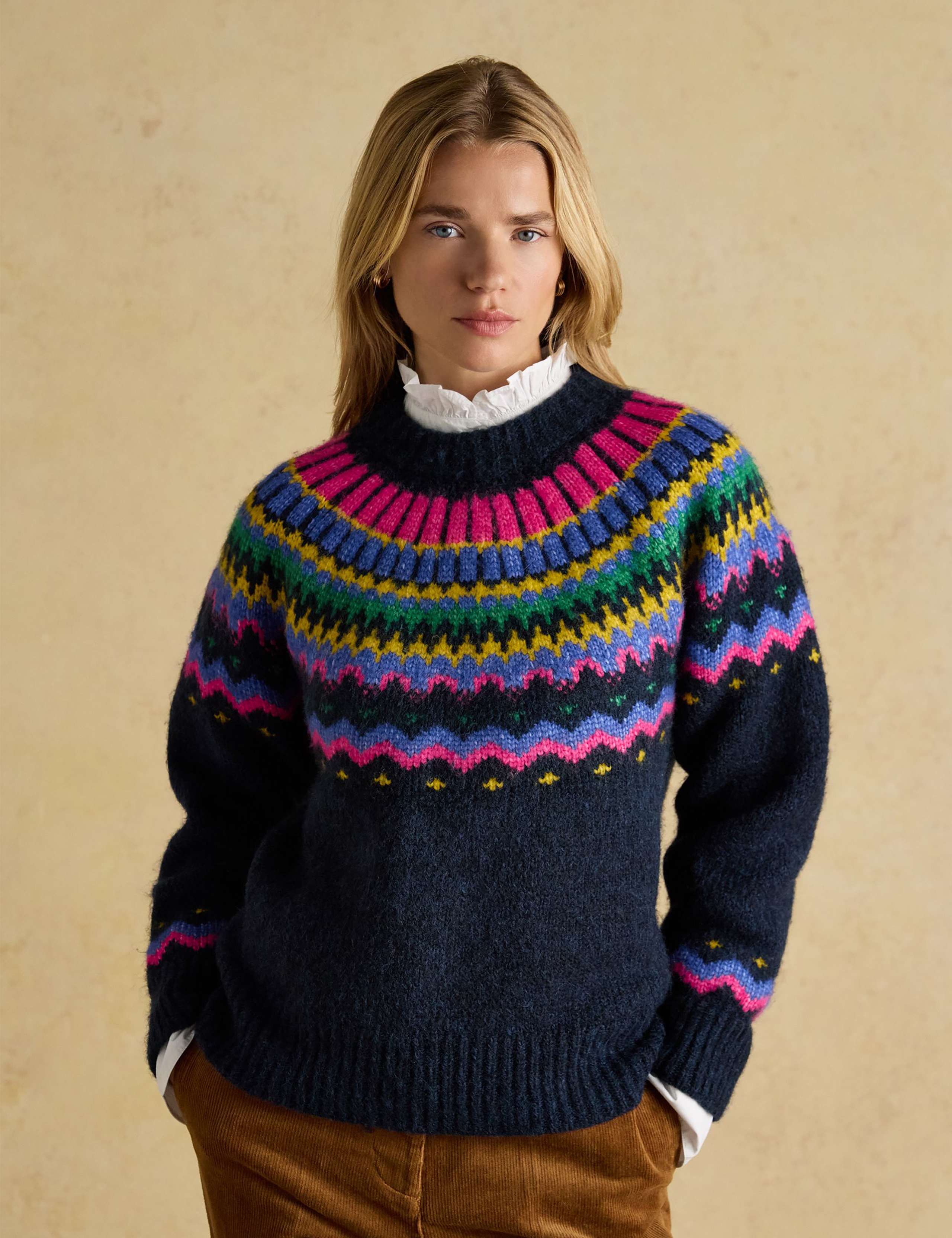 Fair Isle Jumper with Wool 5 of 8