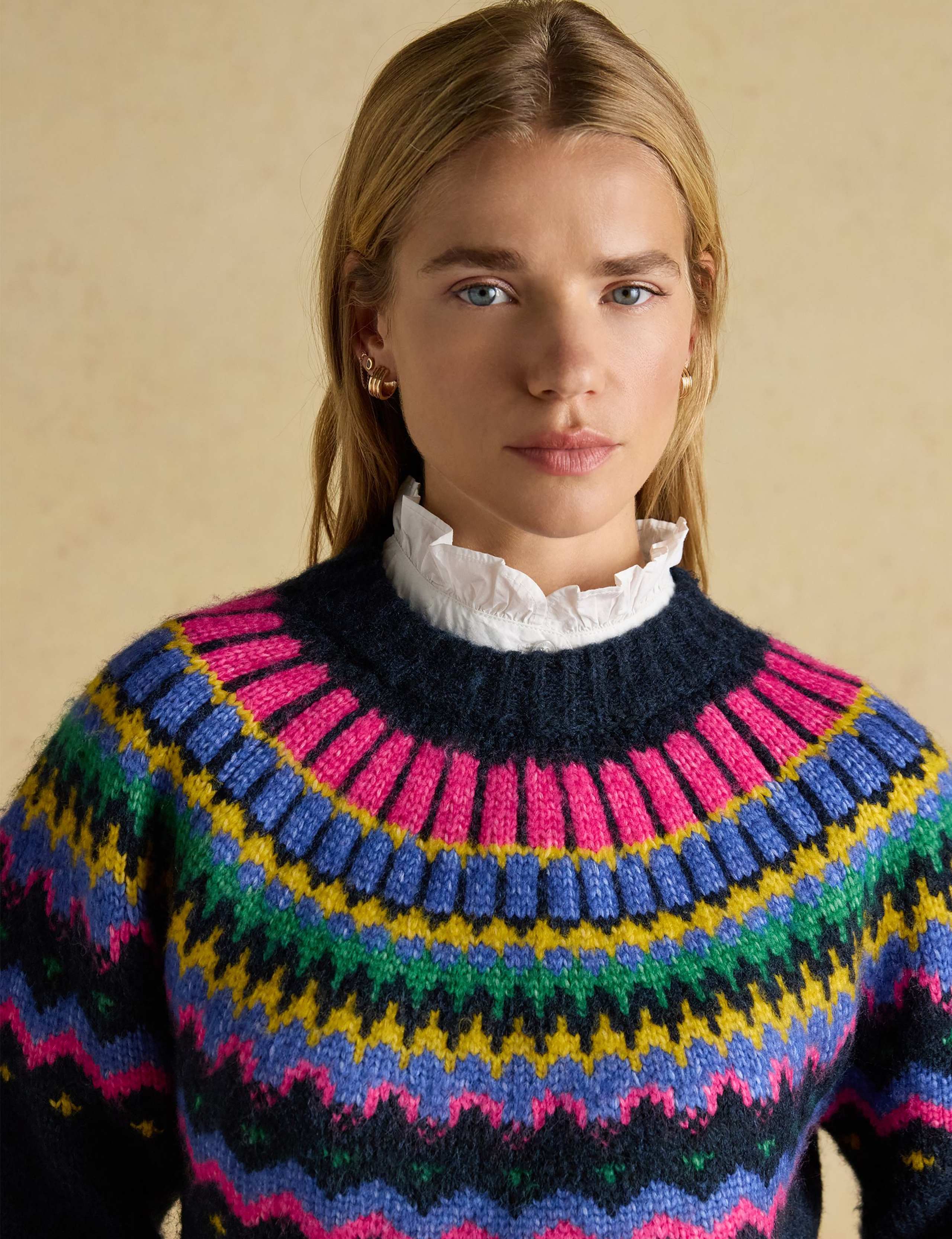 Fair Isle Jumper with Wool 6 of 8