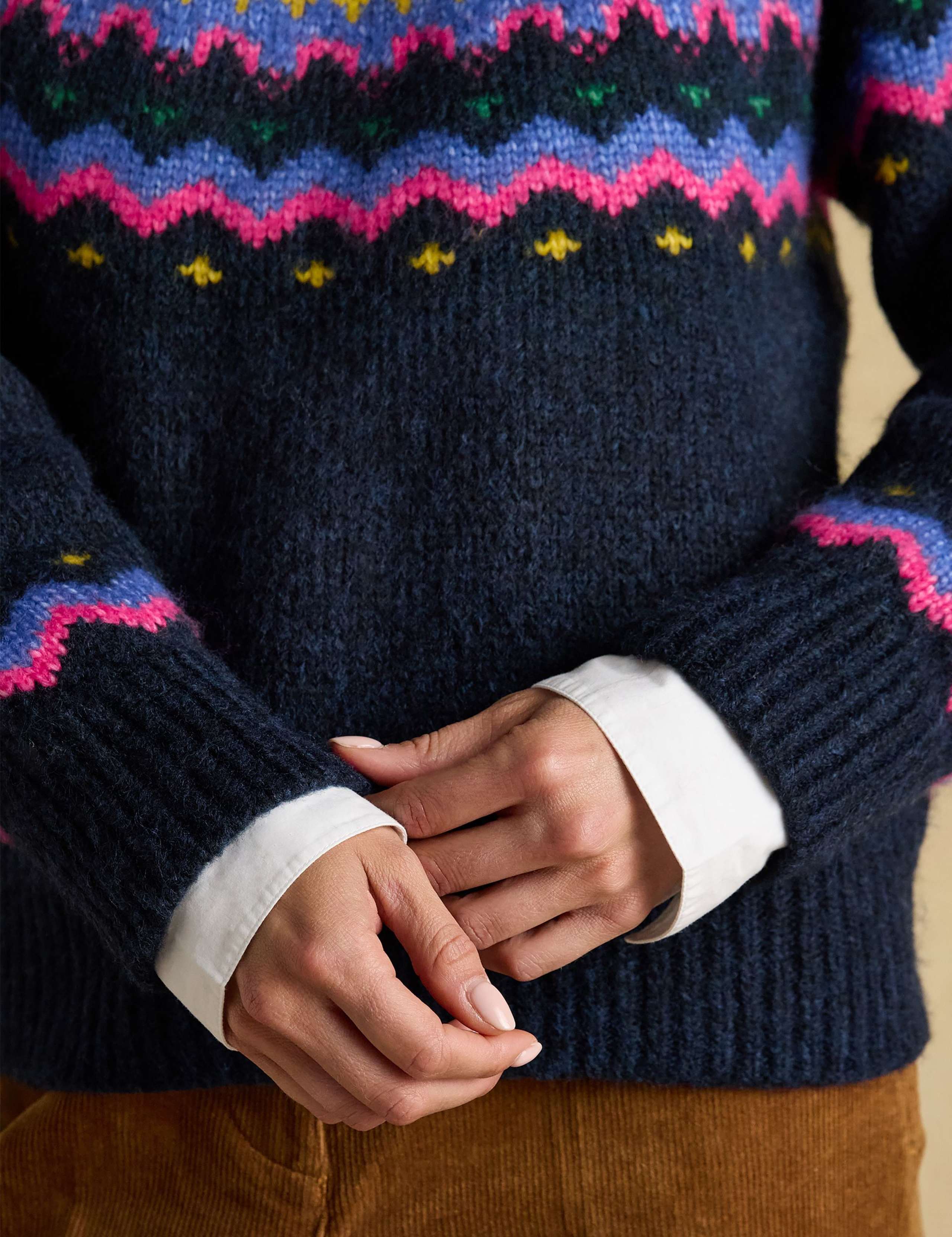 Fair Isle Jumper with Wool 7 of 8