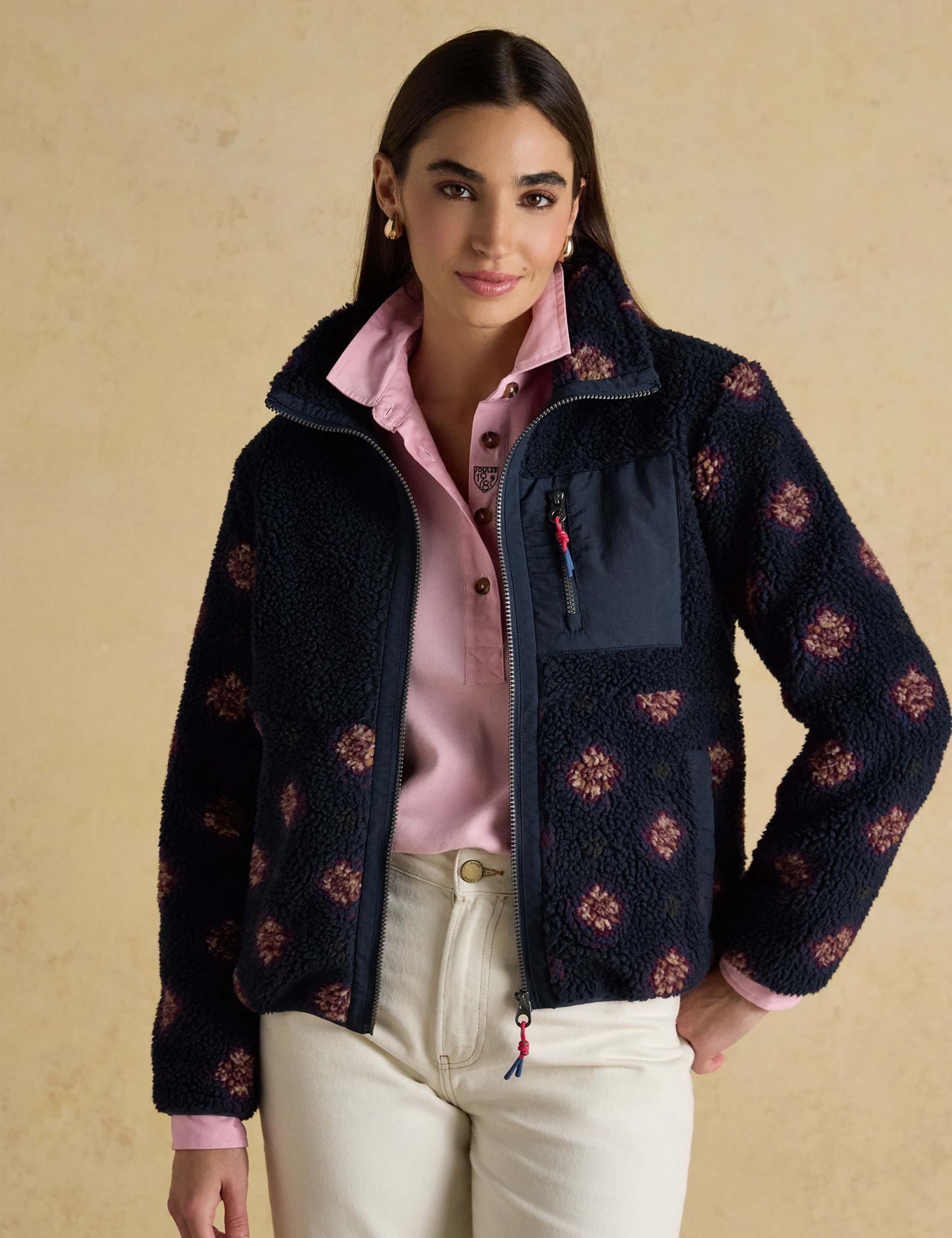 Textured Fleece Jacket 3 of 10