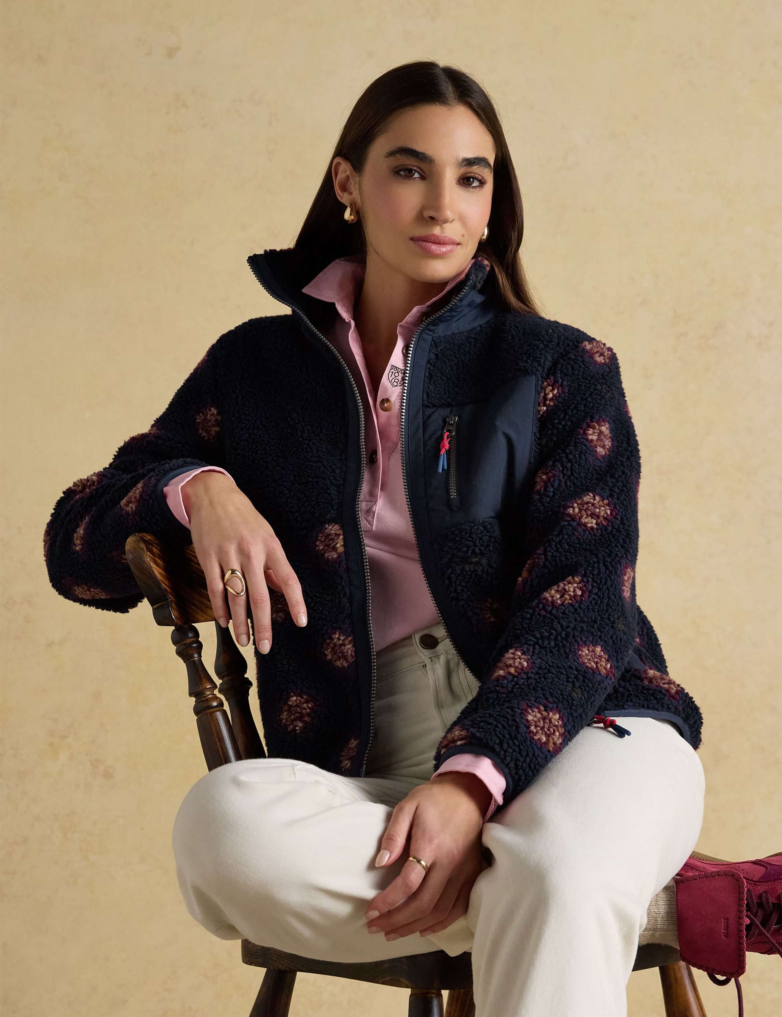 Textured Fleece Jacket 5 of 10