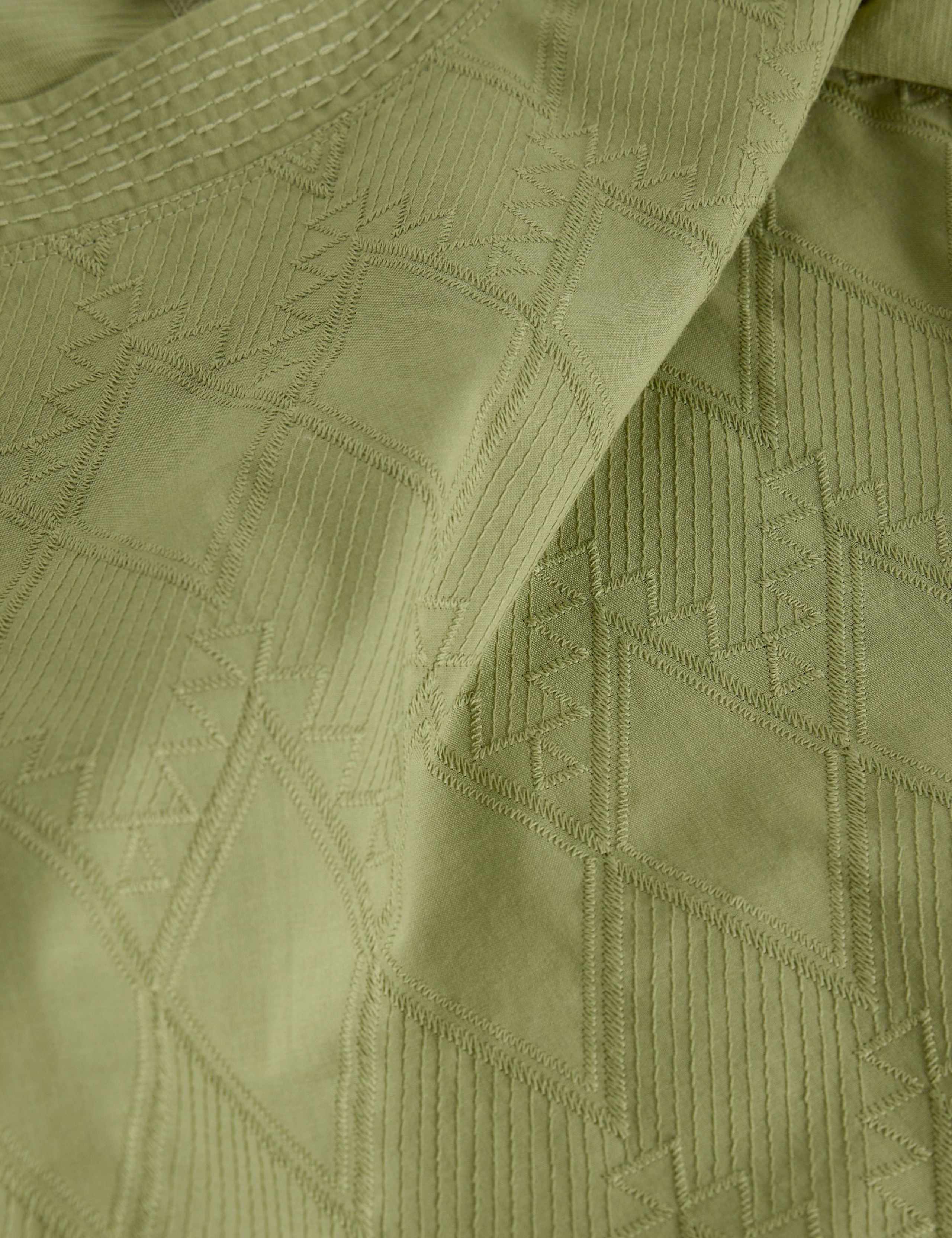 Pure Cotton Embroidered Top 6 of 6