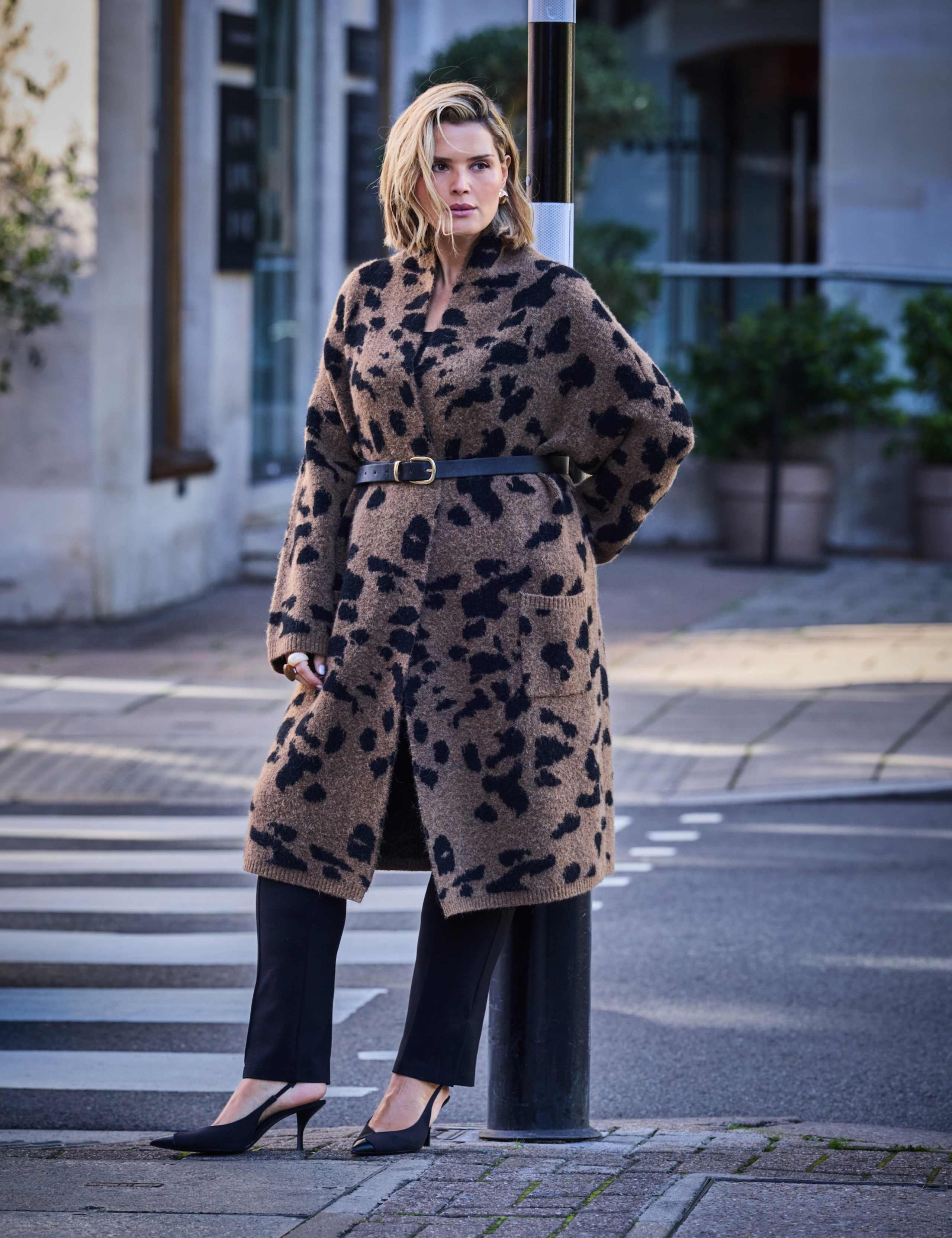 Animal Print Coatigan 3 of 8