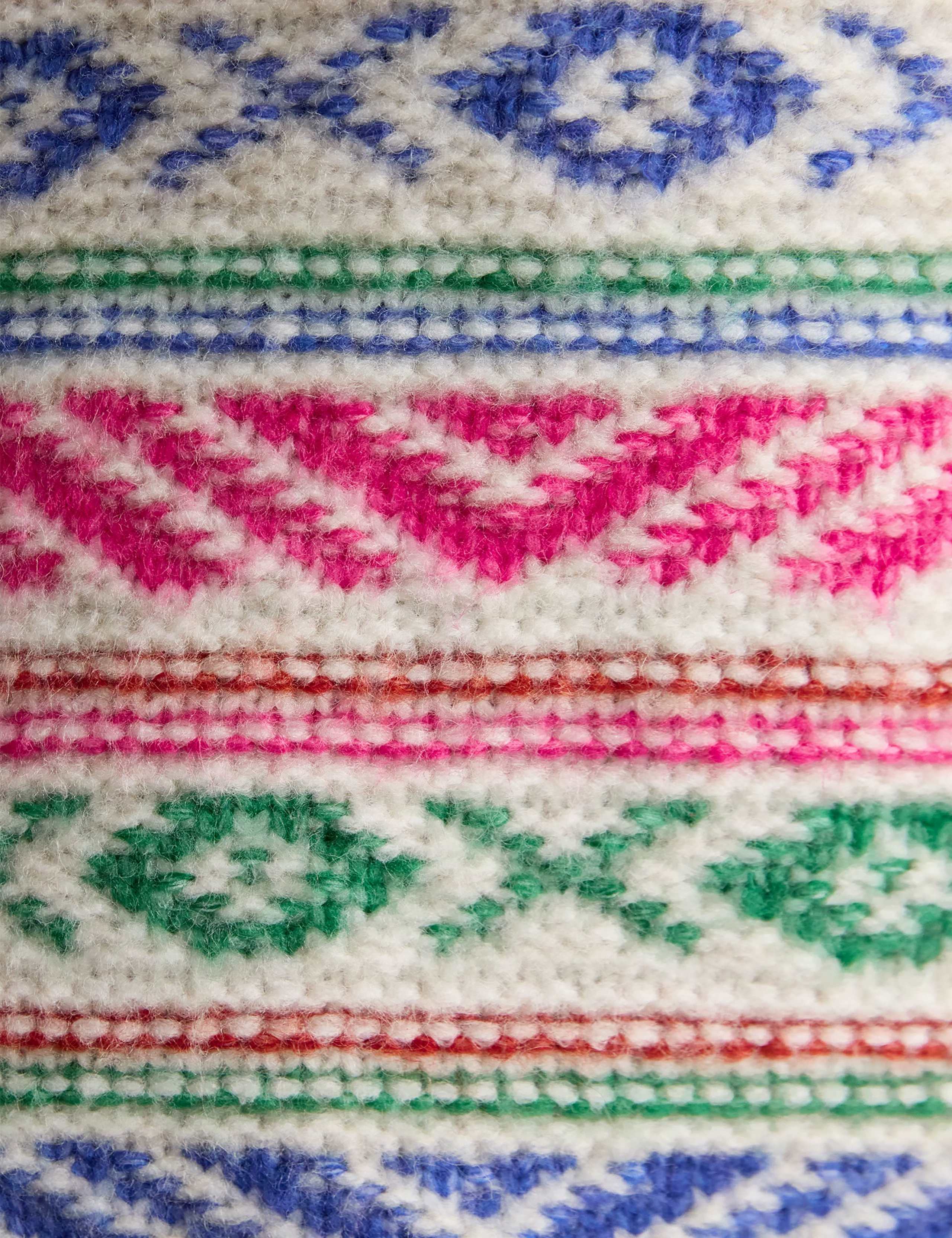 Fair Isle Funnel Neck Half Zip Jumper 7 of 7