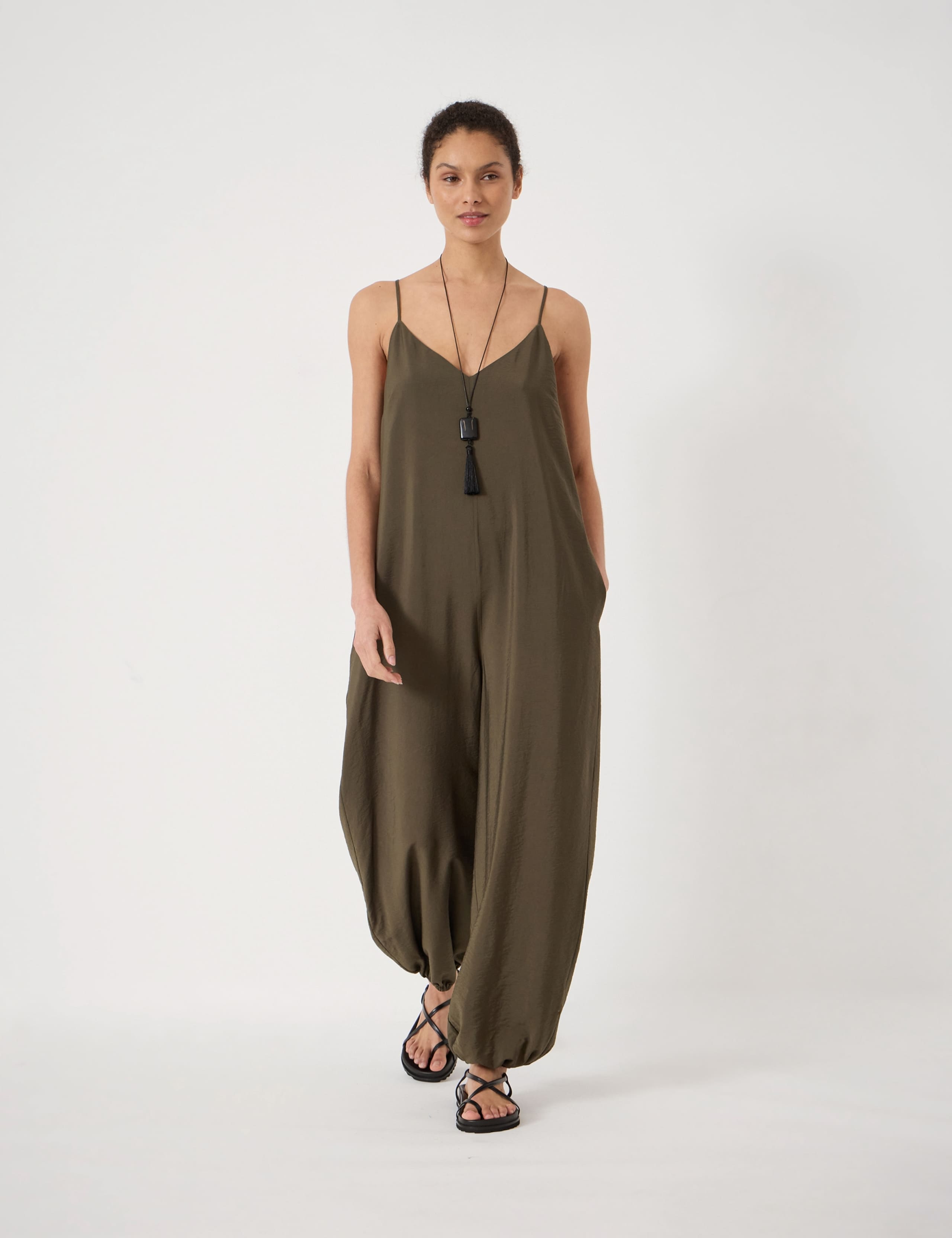 Sleeveless Jumpsuit 3 of 6