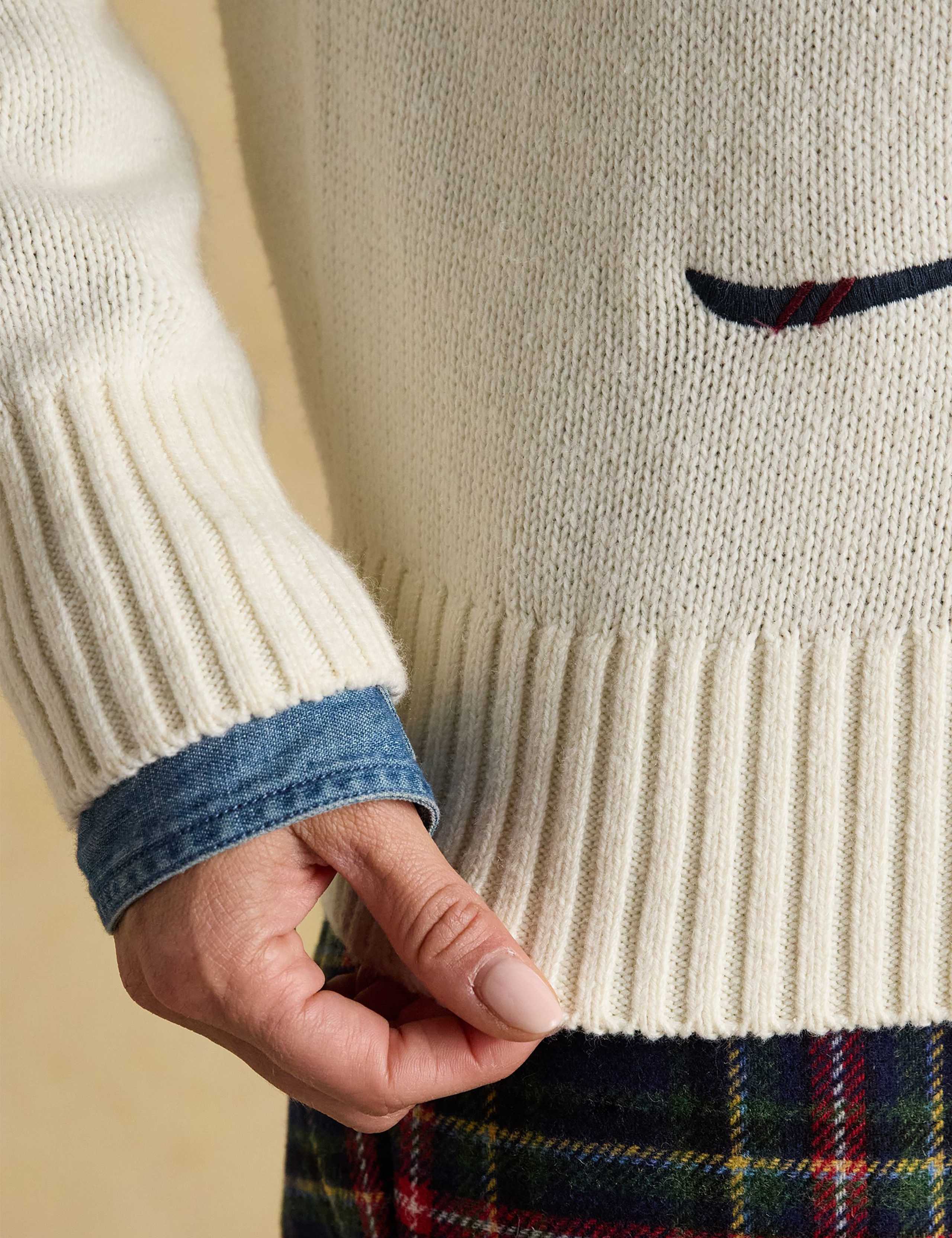 Cotton Rich Skiing Fox Crew Neck Jumper 7 of 8