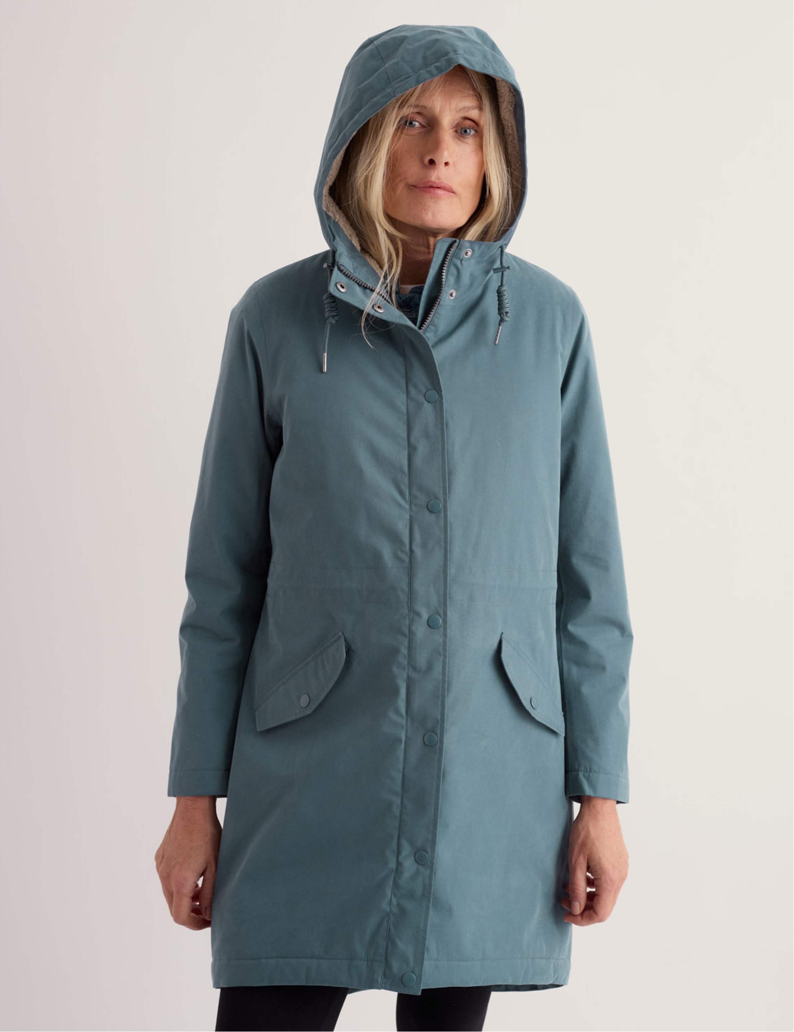 Cotton Rich Hooded Raincoat 5 of 5