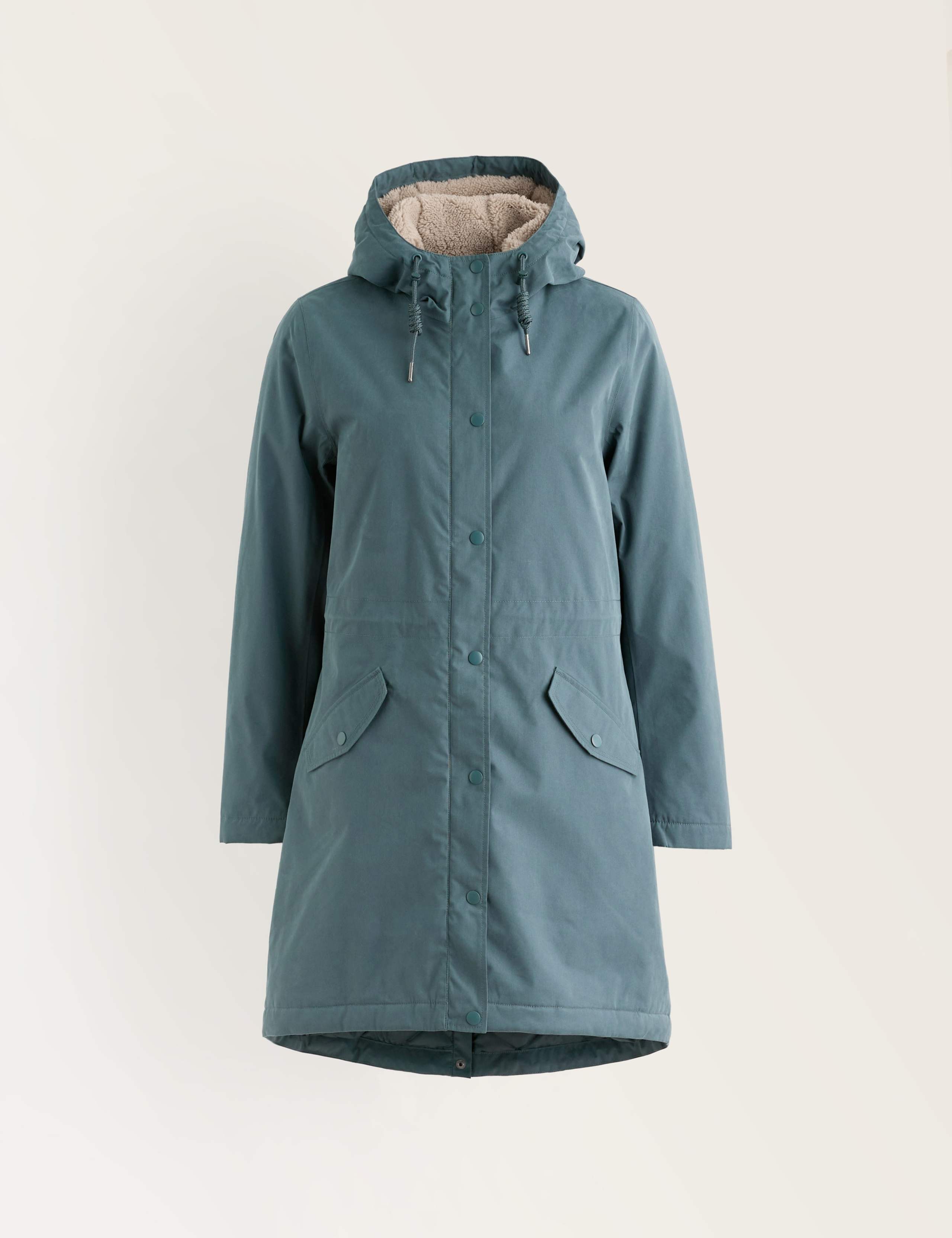 Cotton Rich Hooded Raincoat 2 of 5