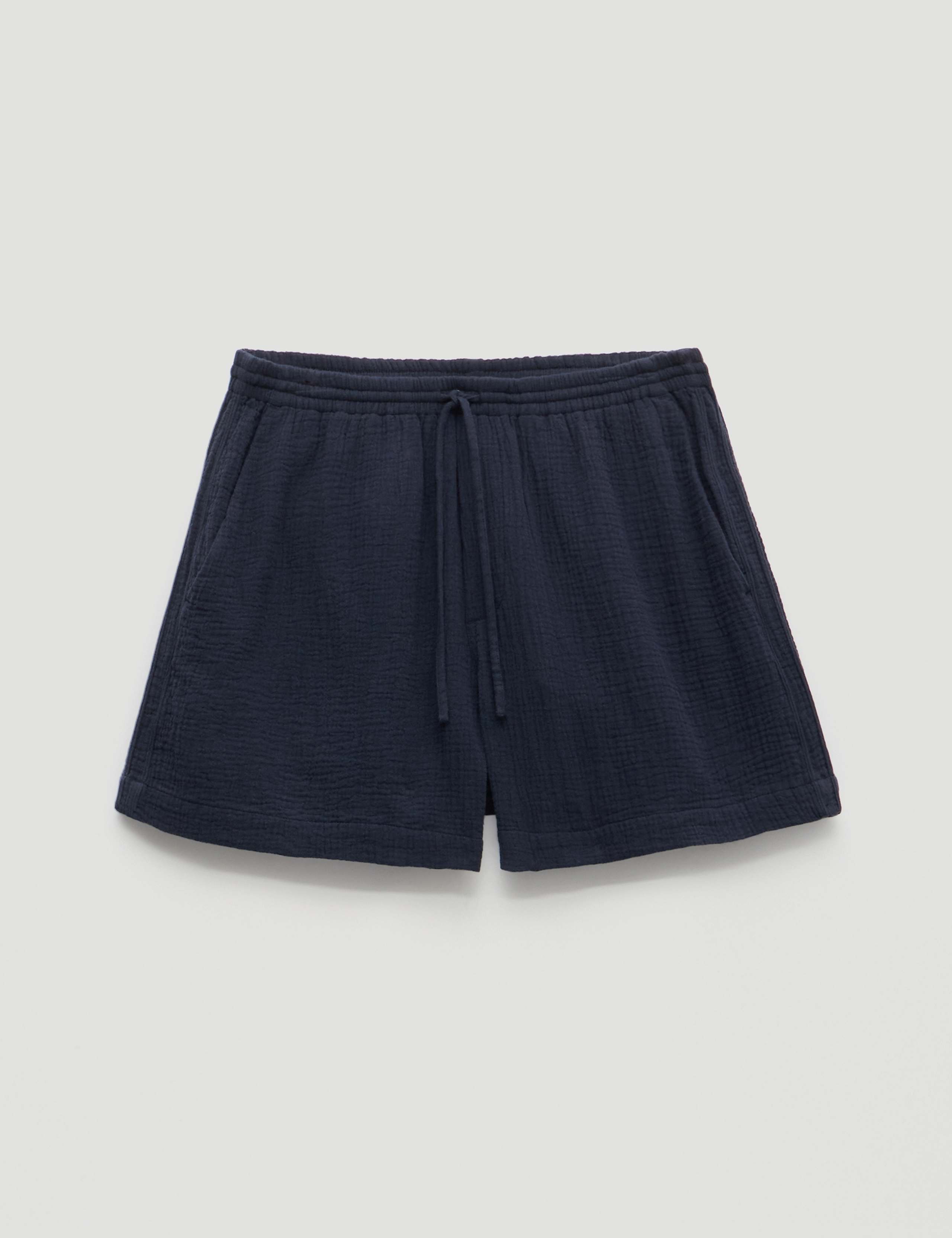 Pure Cotton Textured Pull On Shorts 2 of 5
