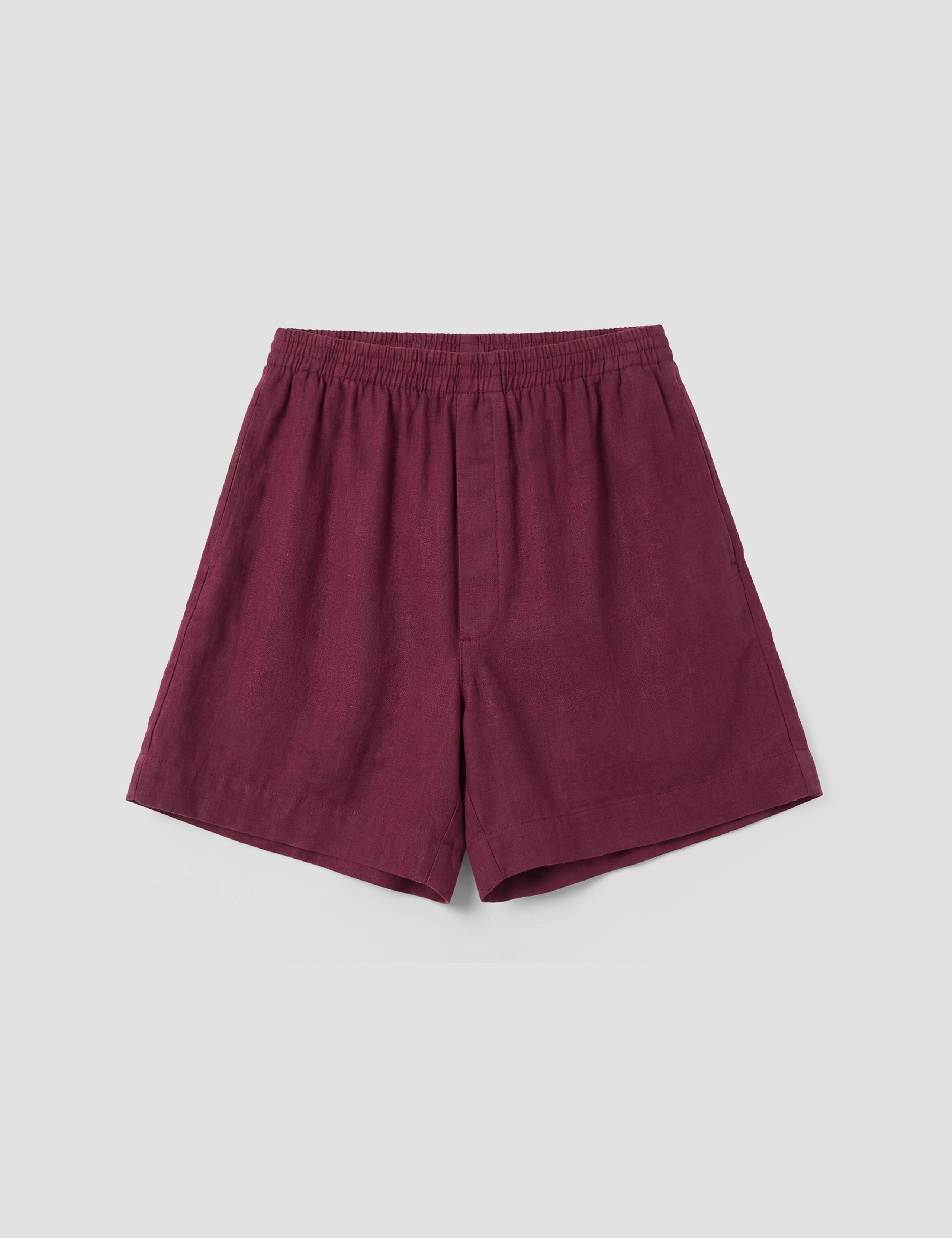 Linen Blend Elasticated Waist Shorts 2 of 5