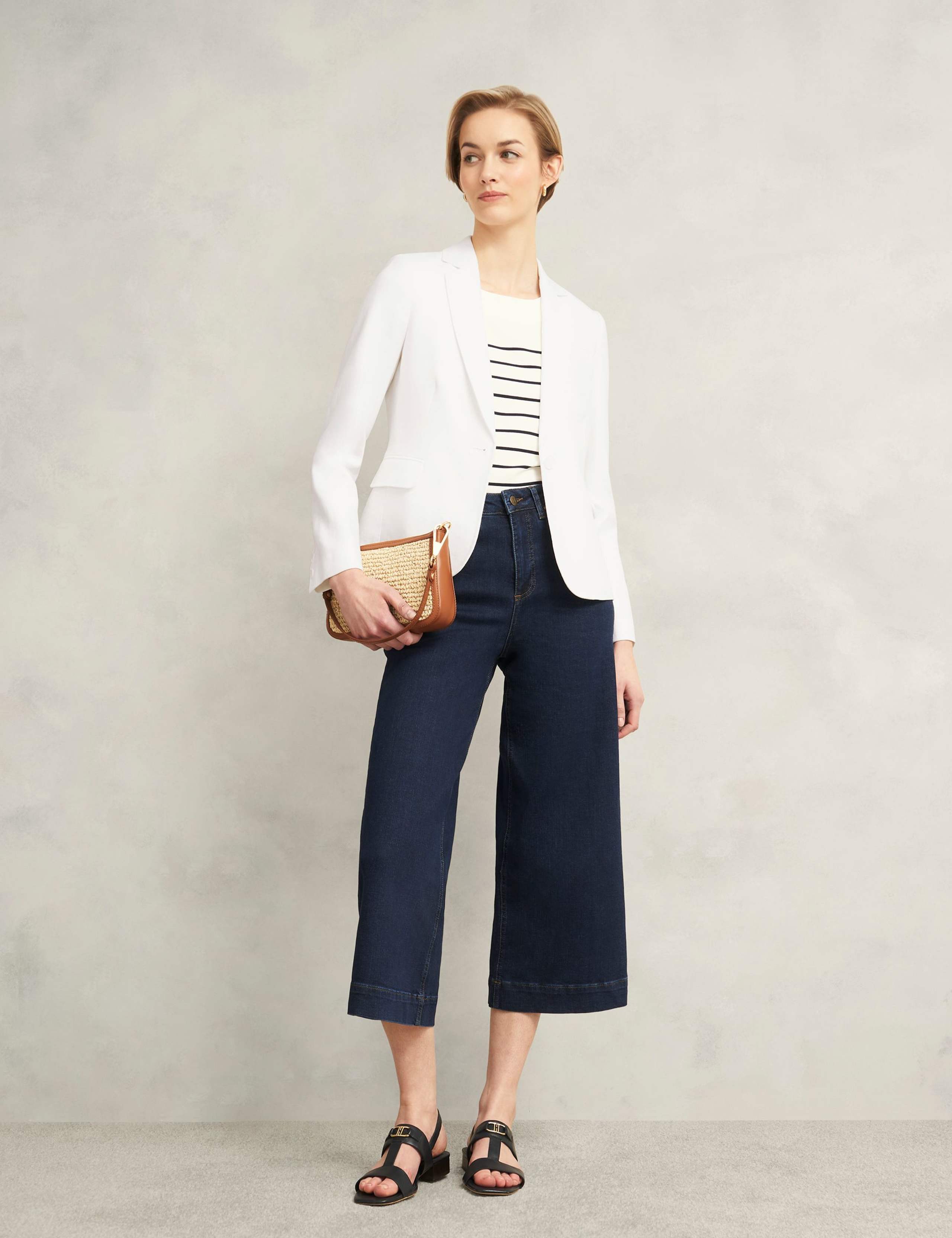 Pure Linen Single Breasted Blazer 3 of 8