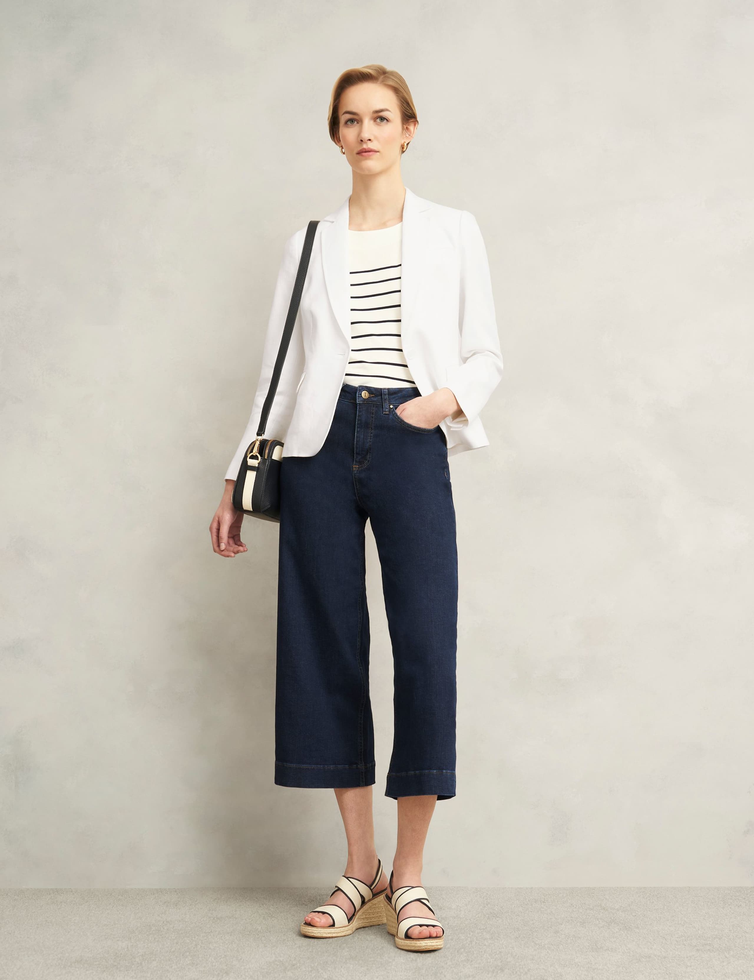 Pure Linen Single Breasted Blazer 4 of 8