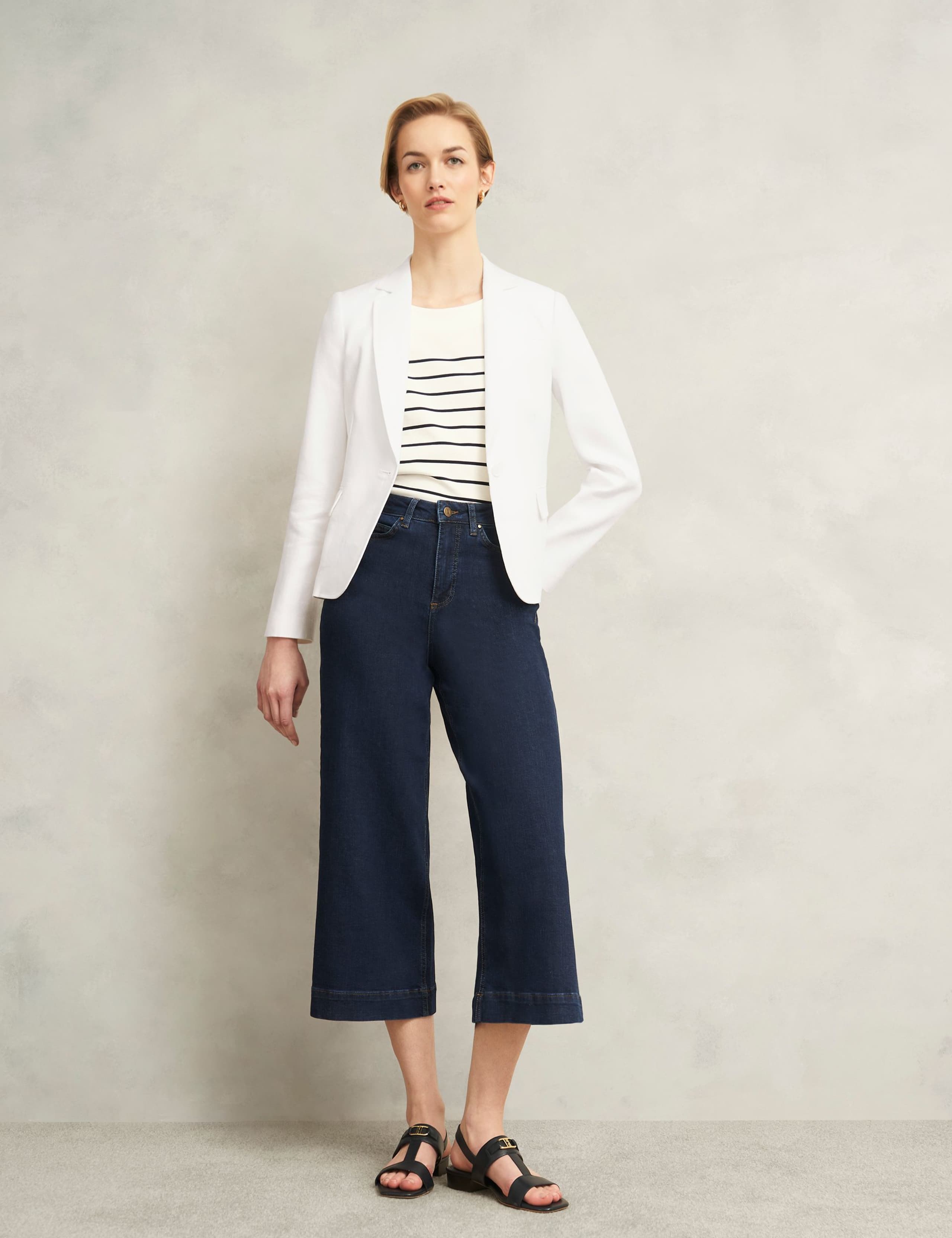 Pure Linen Single Breasted Blazer 5 of 8