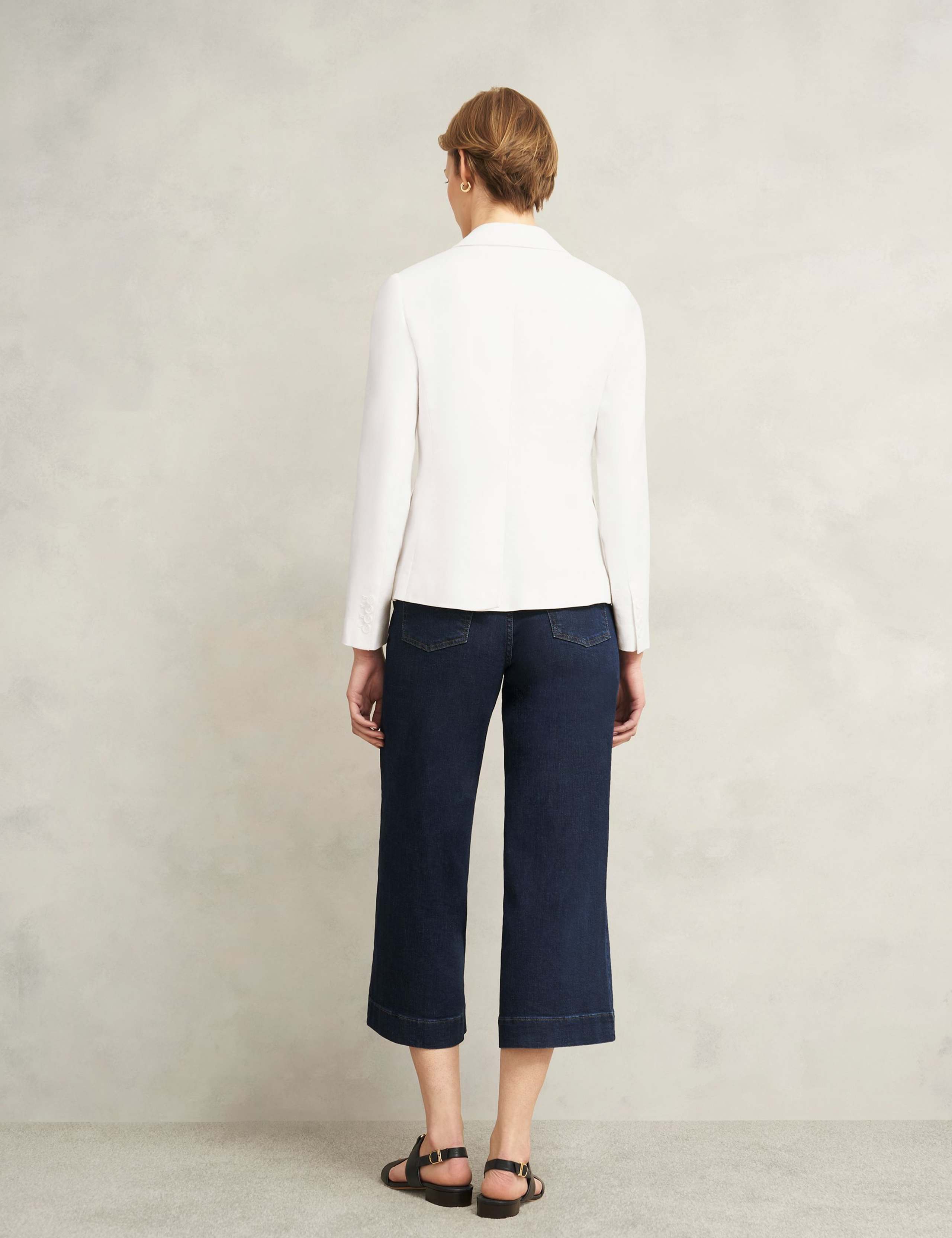 Pure Linen Single Breasted Blazer 6 of 8