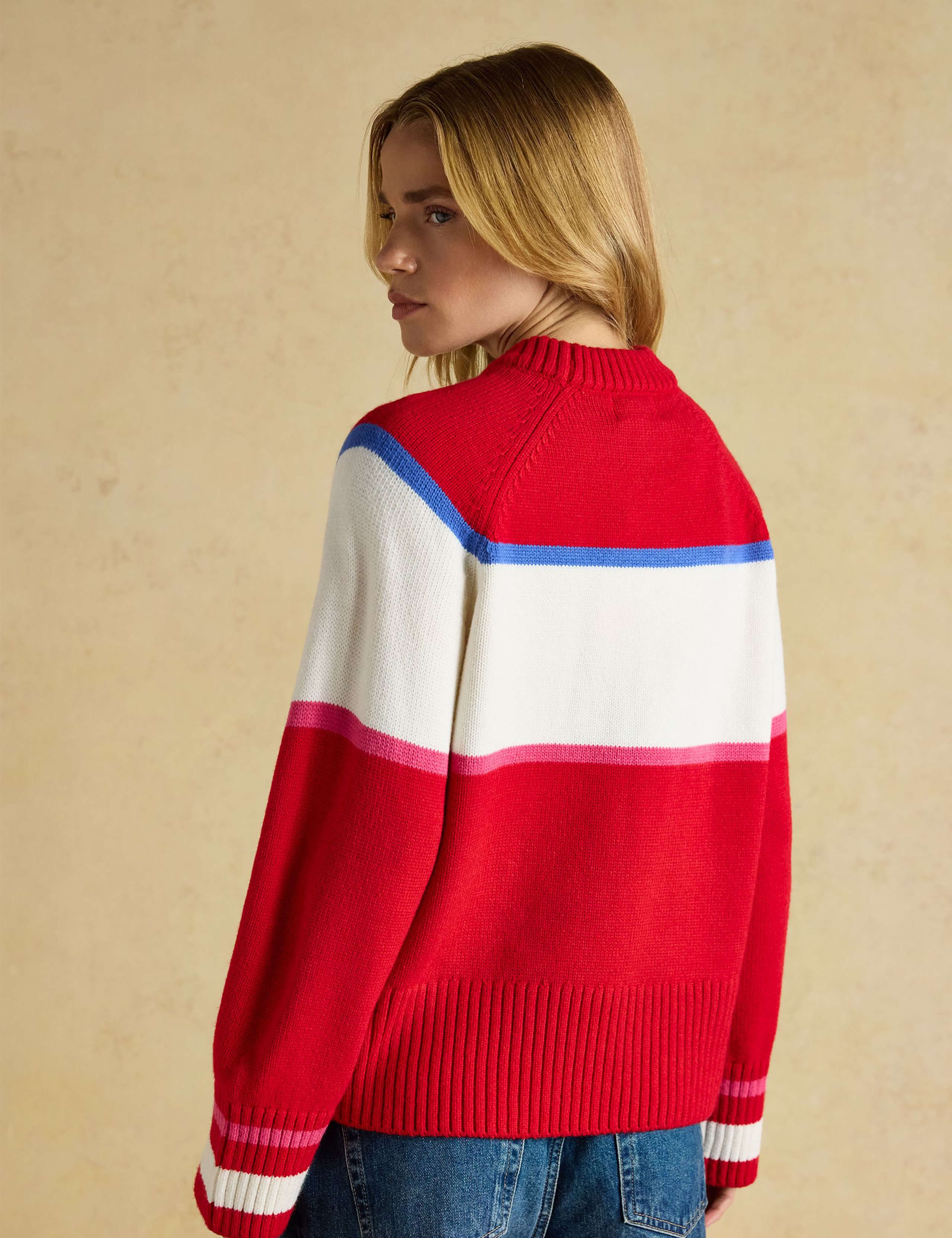 Slogan Crew Neck Jumper with Wool 5 of 8