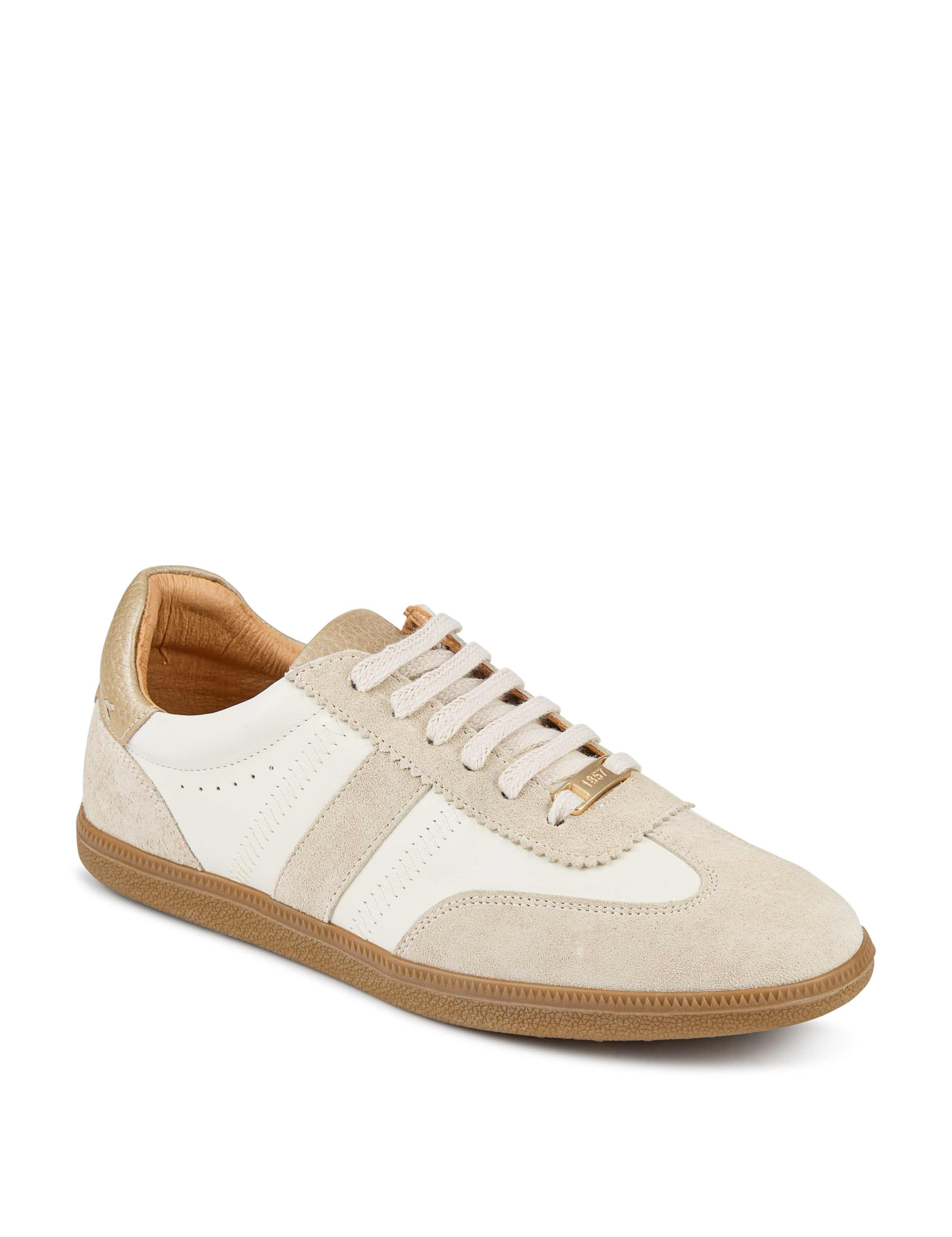 Leather Lace Up Trainers 3 of 6