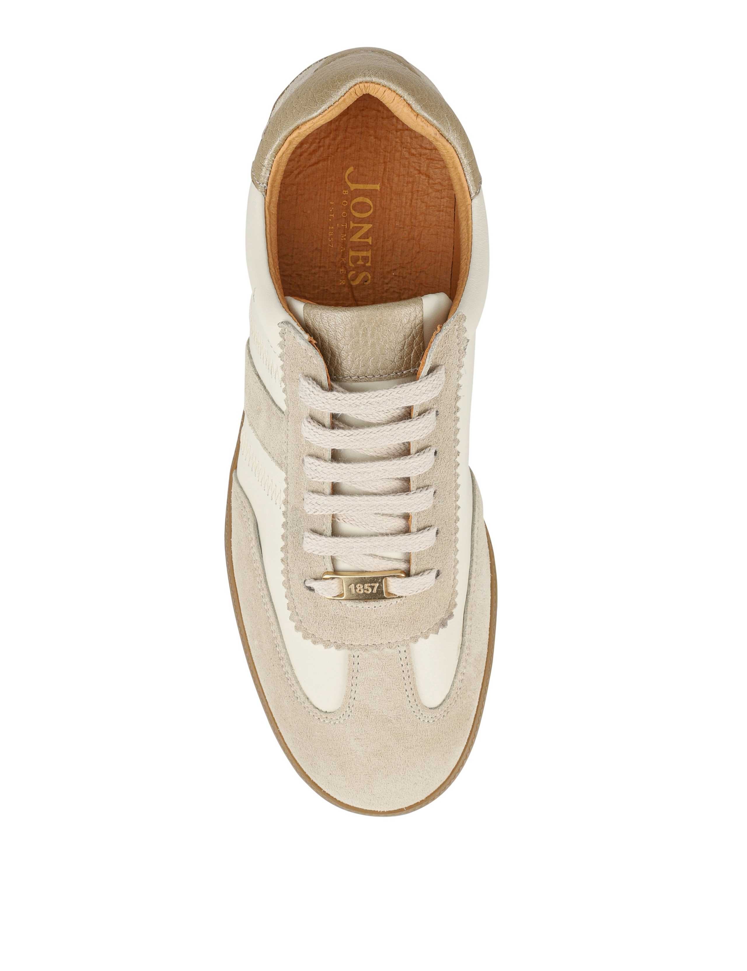 Leather Lace Up Trainers 4 of 6