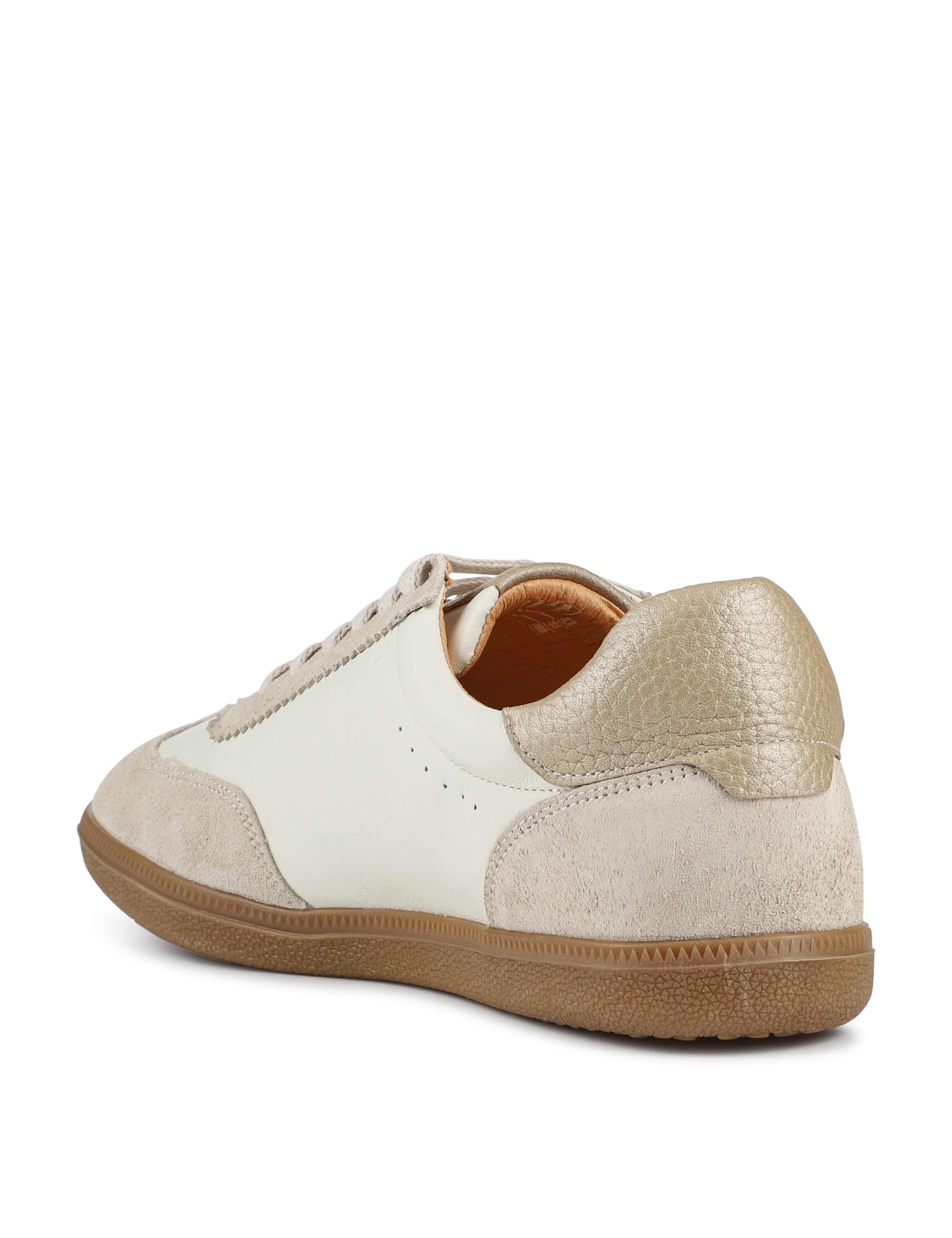 Leather Lace Up Trainers 5 of 6
