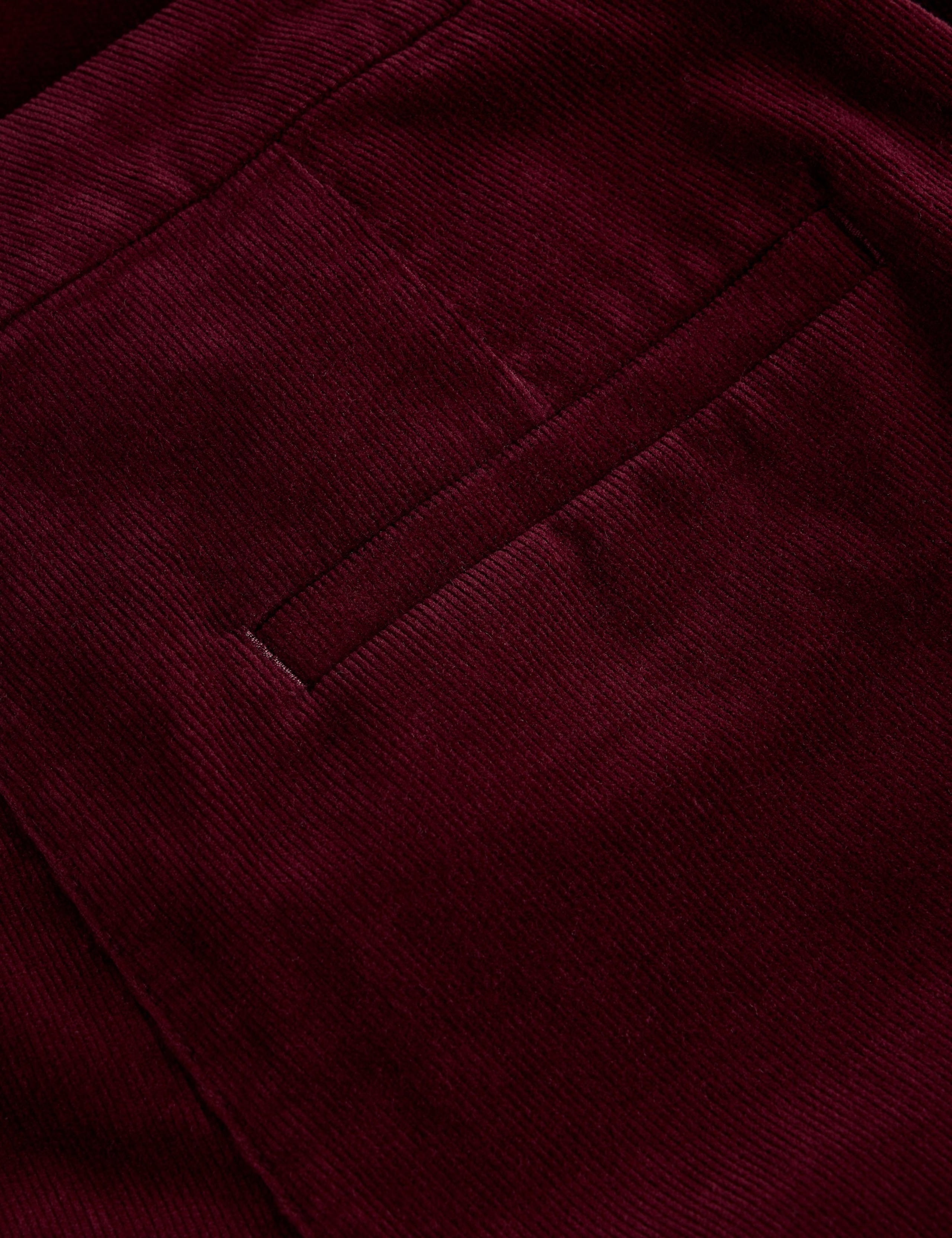 Cord Straight Leg Cropped Trousers 6 of 6