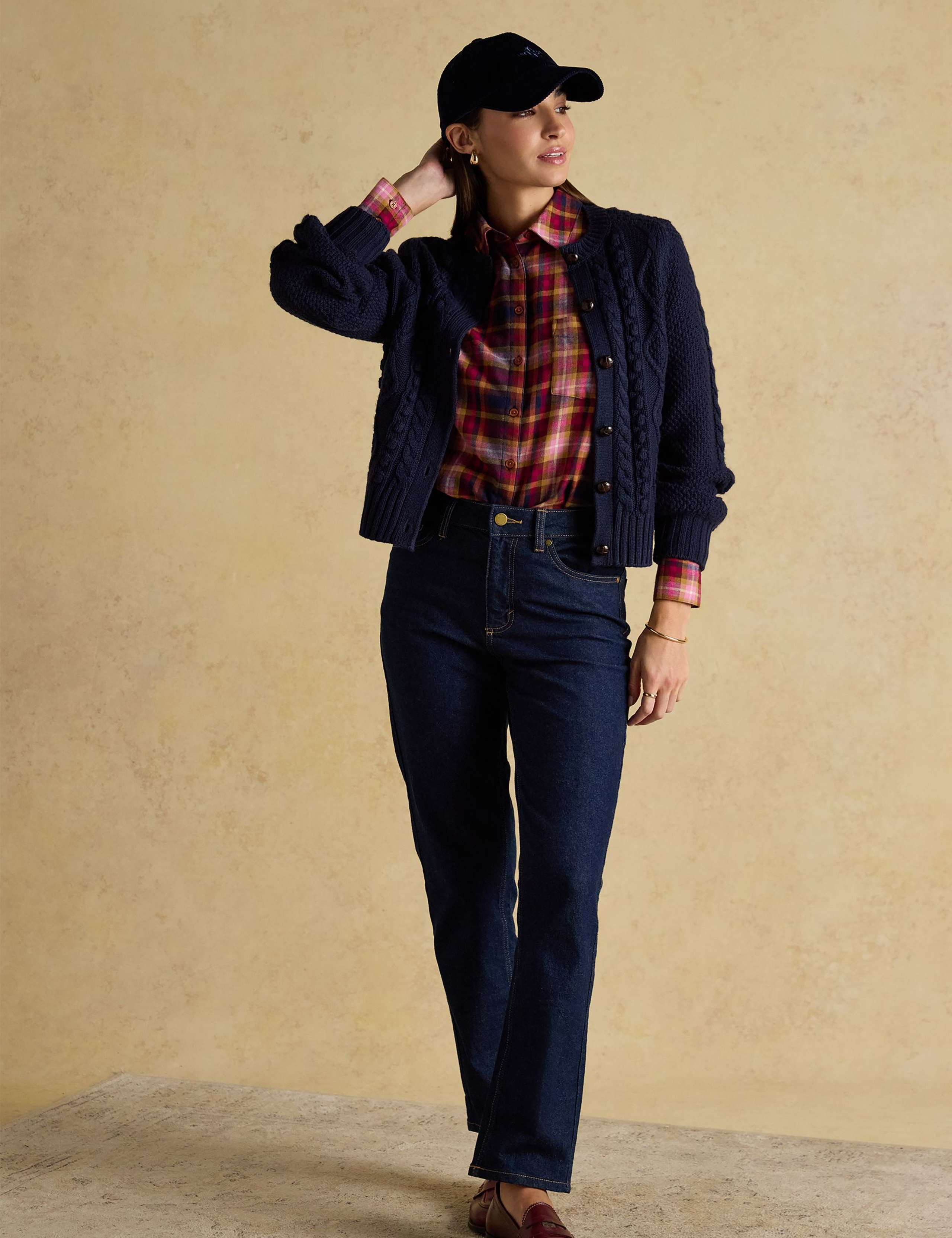 Brushed Pure Cotton Checked Shirt 8 of 8