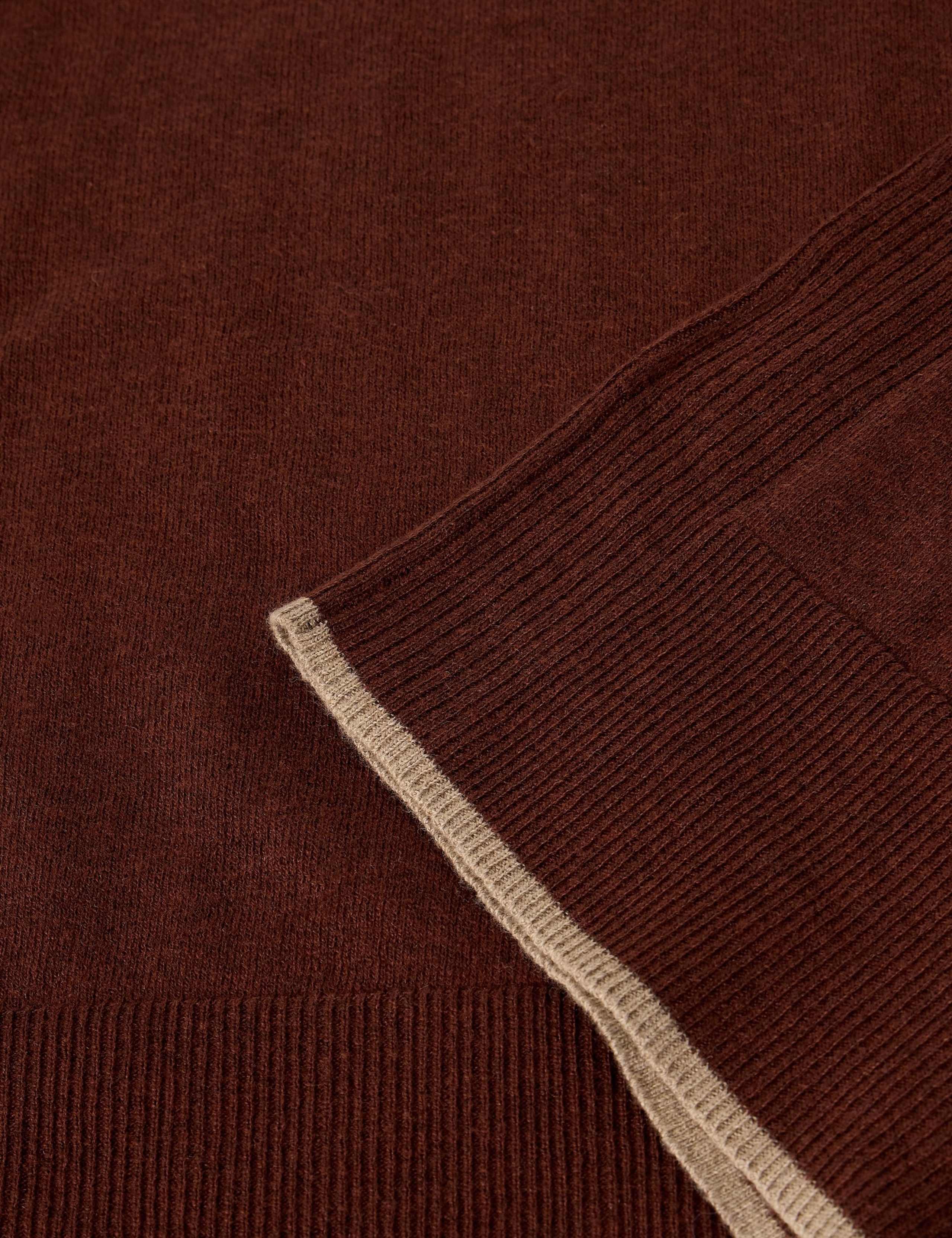 Cotton with Merino Wool Crew Neck Jumper 6 of 6