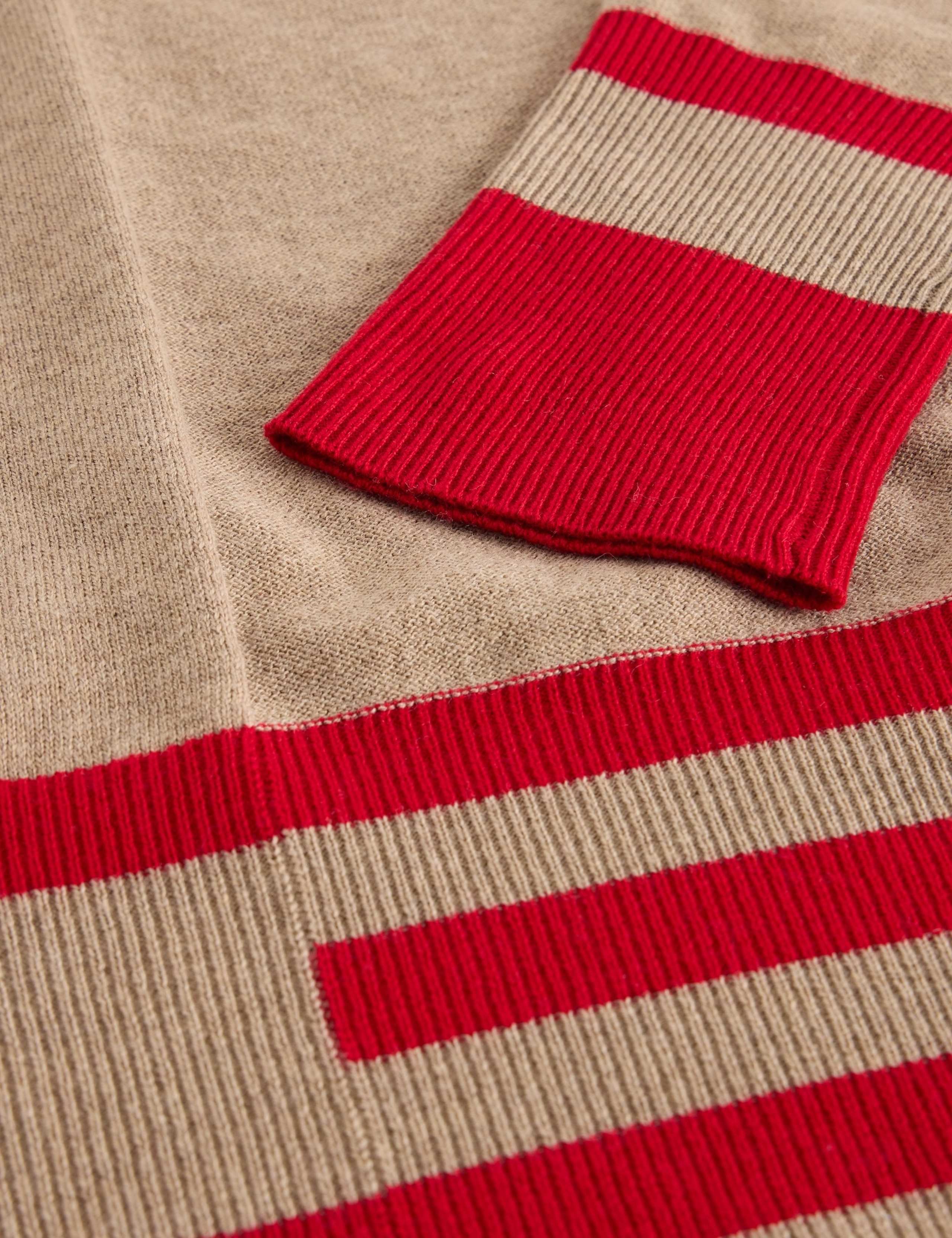 Cotton with Merino Wool Collared Jumper 6 of 6