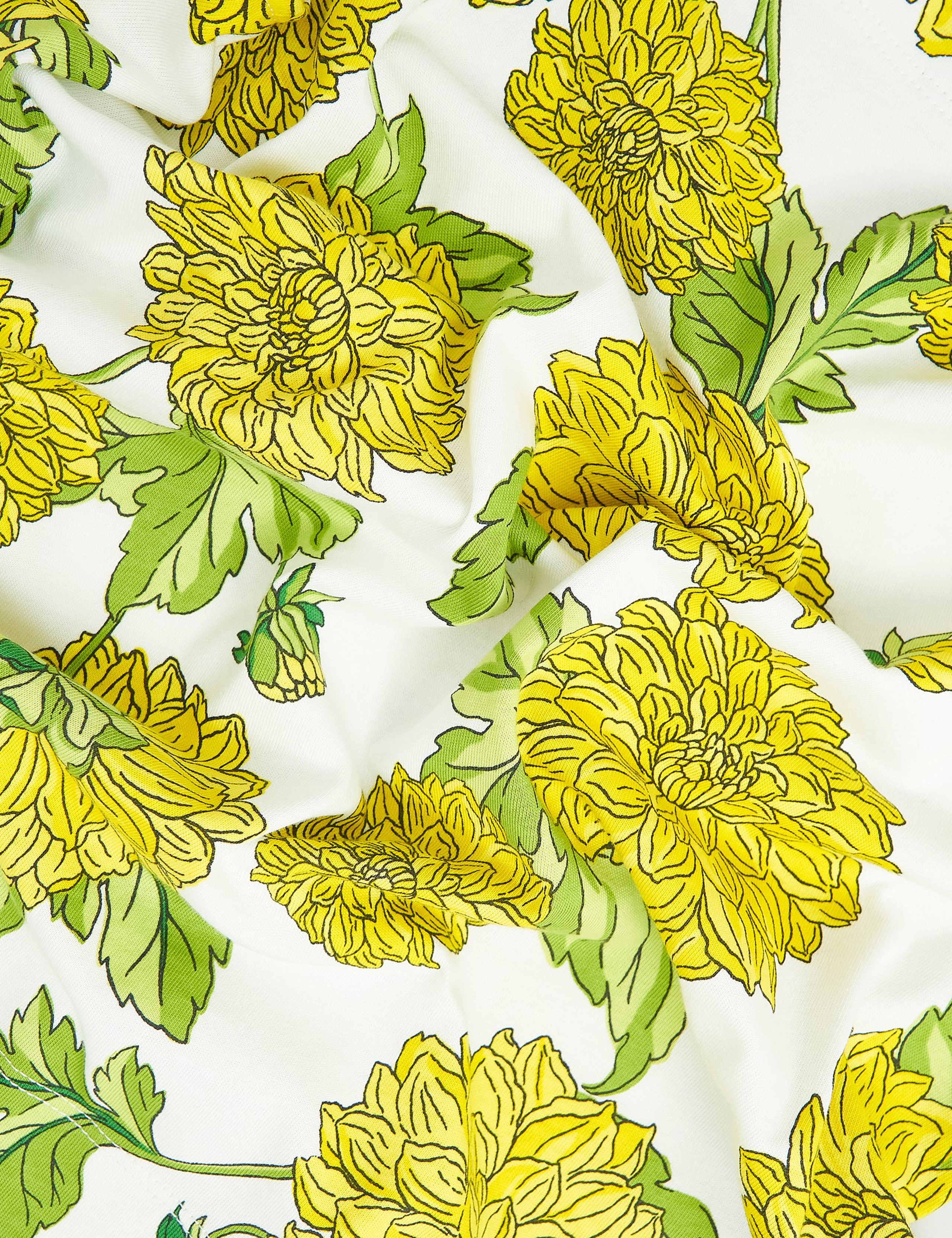 Pure Cotton Floral Blouse 7 of 8